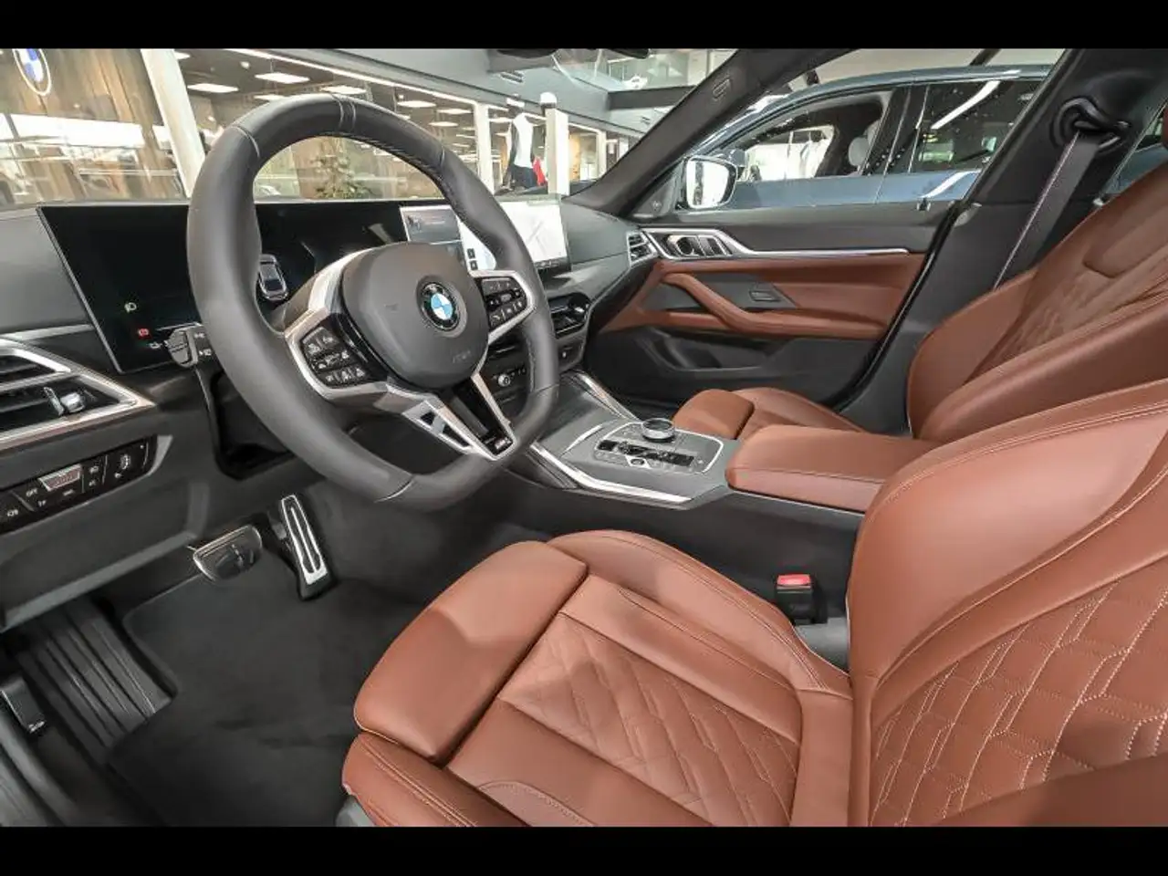 BMW i4 MPACKPRO DASS+ 360CAM TH H&K PANO COMFORT, миниатюра 6