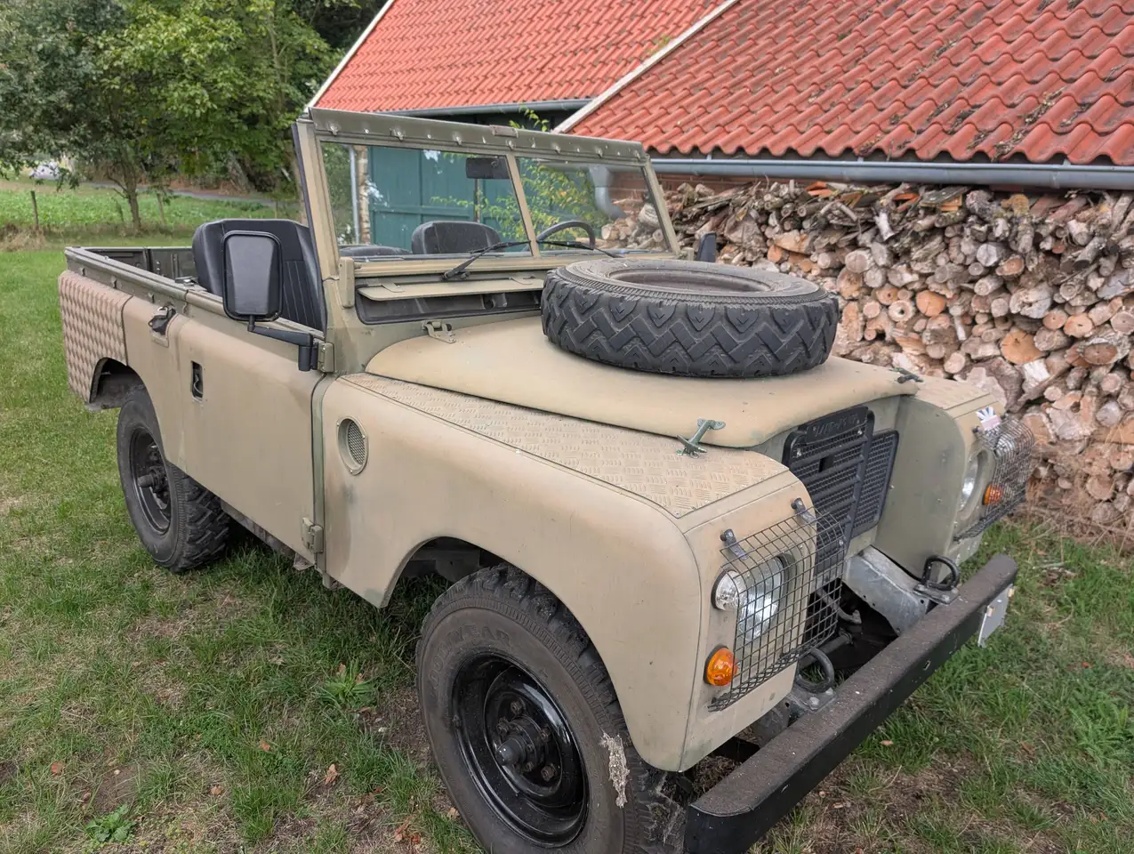 Land Rover Serie3 LR 88 Cabrio/pick up schöner Zustand H Zulassung 5 Sitzer Verzinkter Rahmen frame off restauration, foto 2