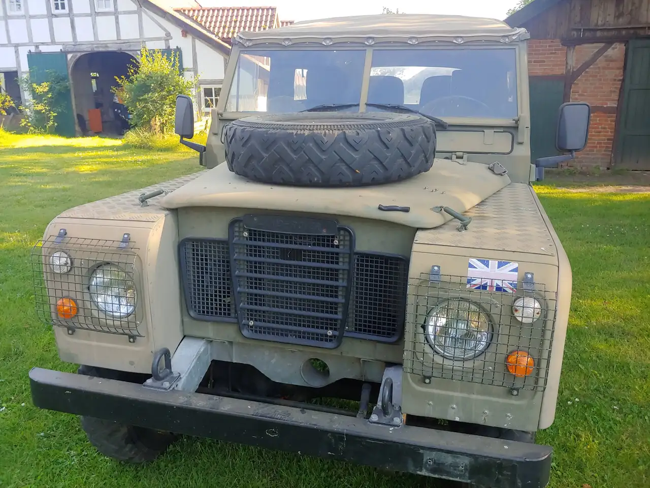 Land Rover Serie3 LR 88 Cabrio/pick up schöner Zustand H Zulassung 5 Sitzer Verzinkter Rahmen frame off restauration, foto 7