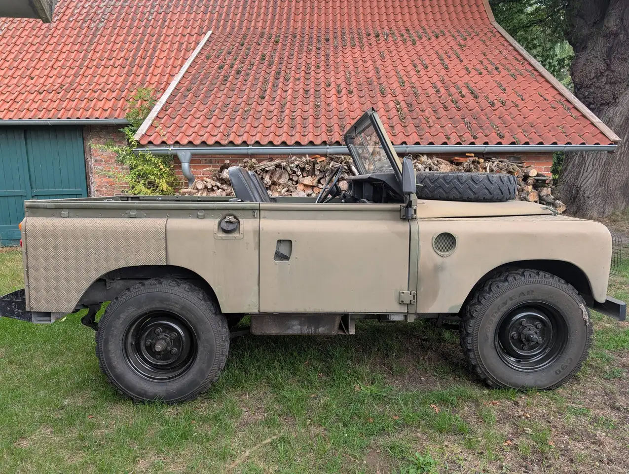 Land Rover Serie3 LR 88 Cabrio/pick up schöner Zustand H Zulassung 5 Sitzer Verzinkter Rahmen frame off restauration, foto 1