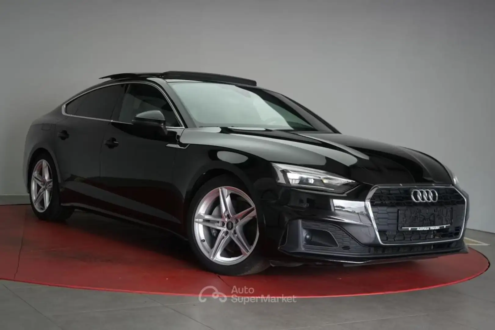 Audi A5 SPORTBACK 40TDI S-LINE PANO CAMERA MASSAGGIO MEMO* Nero - 1