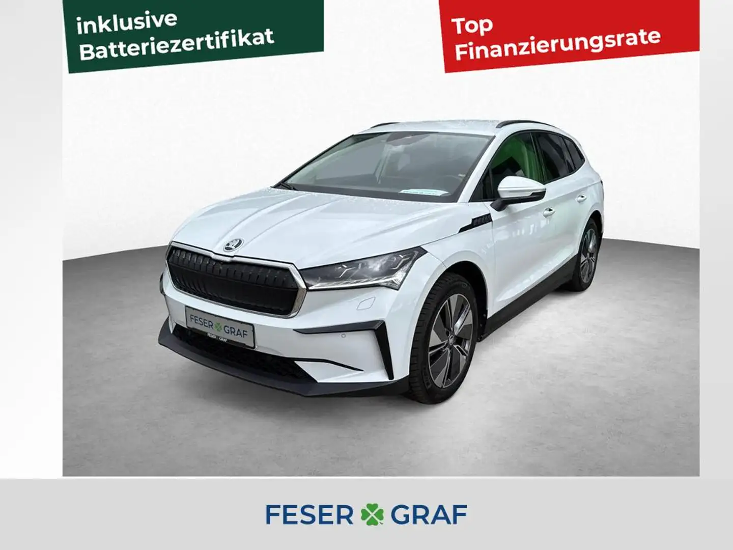 Skoda Enyaq 60 iV *PLUS*ACC*AHK Bianco - 1
