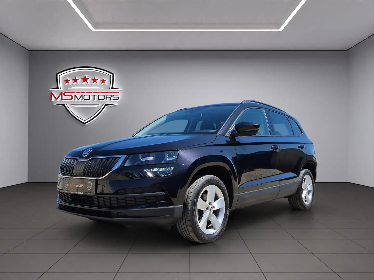 Skoda Karoq 1,6 TDI*1.BESITZ*APPLE CAR PLAY*KREDIT*GARANTIE Noir - 1