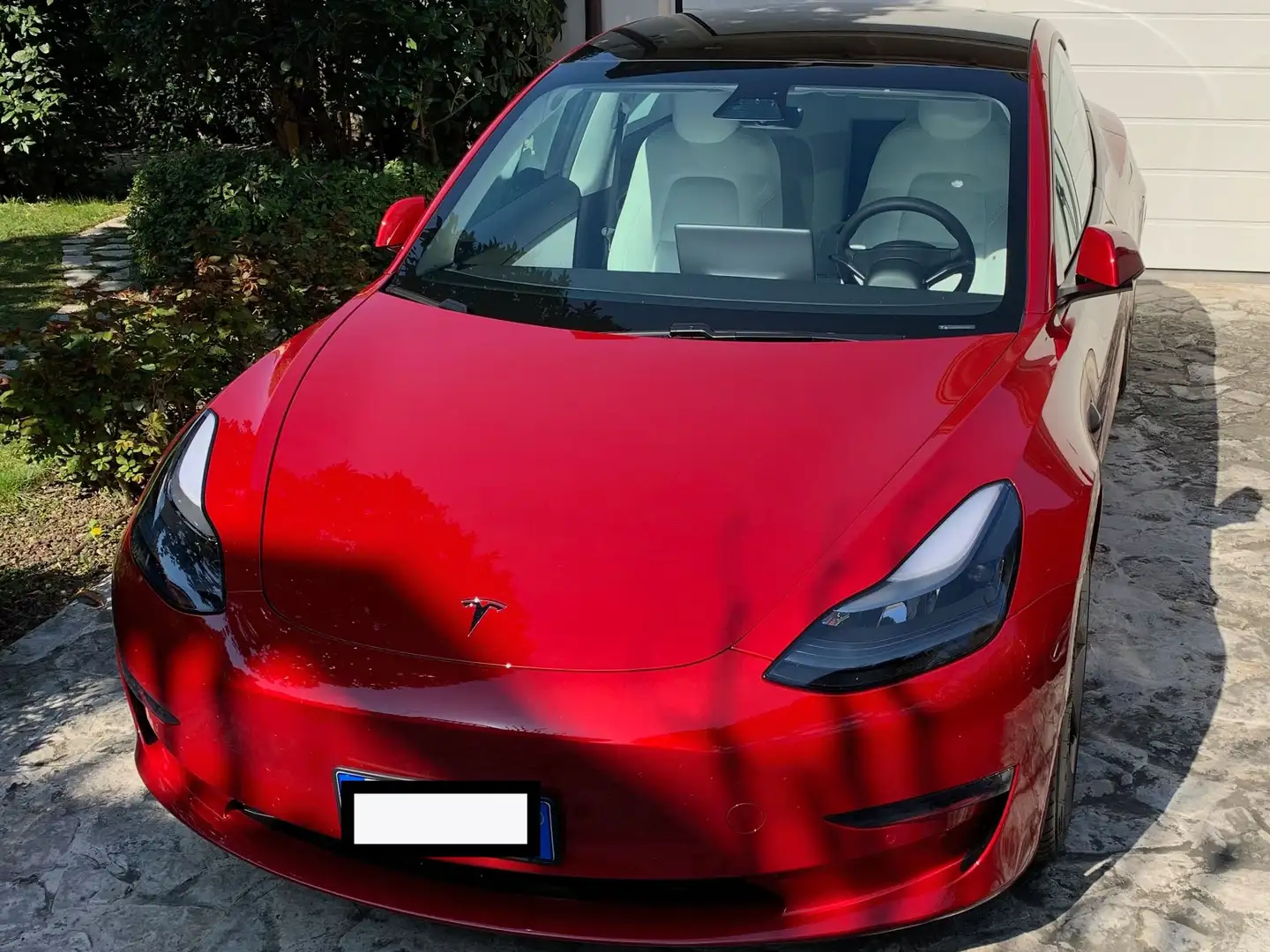 Tesla Model 3 Model 3 Long Range Dual Motor awd Rosso - 2