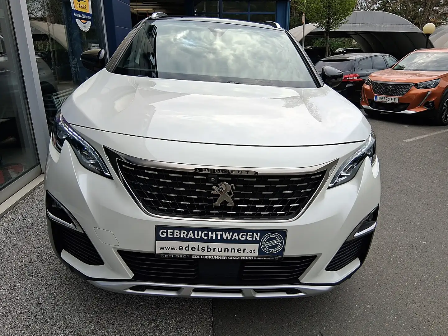 Peugeot 3008 1,5 BlueHDi 130 S&S EAT8 GT Line Aut. Weiß - 2