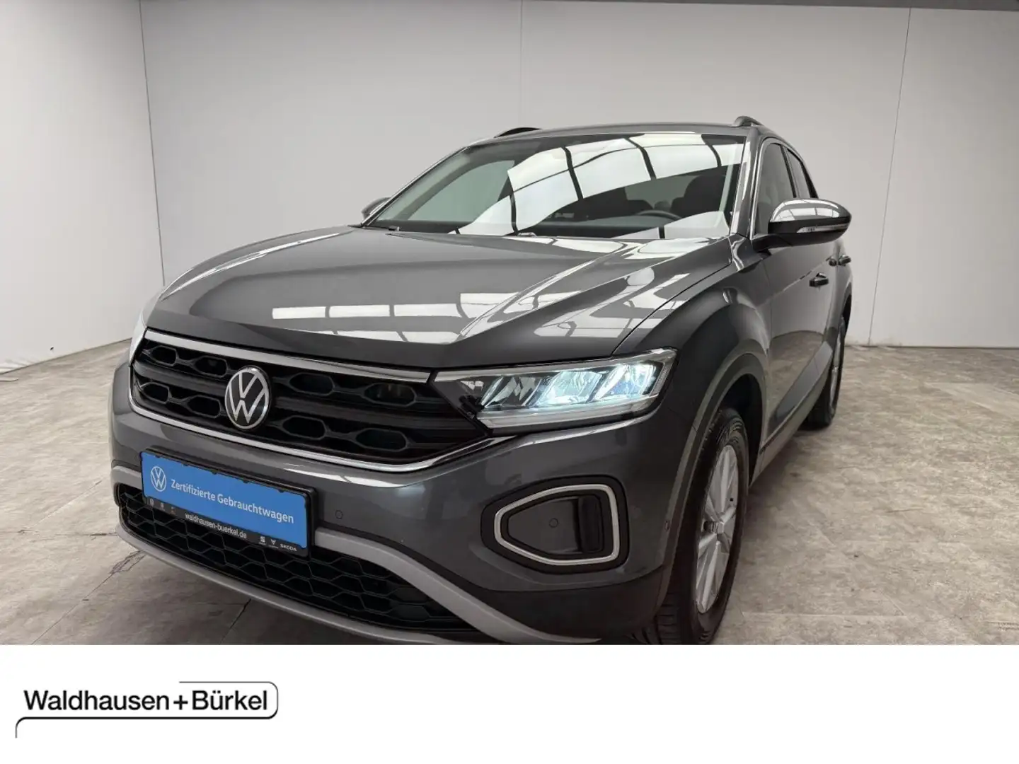 Volkswagen T-Roc 1.5 TSI DSG Life Klima Rückfahrkamera Sitzheizung Grau - 1