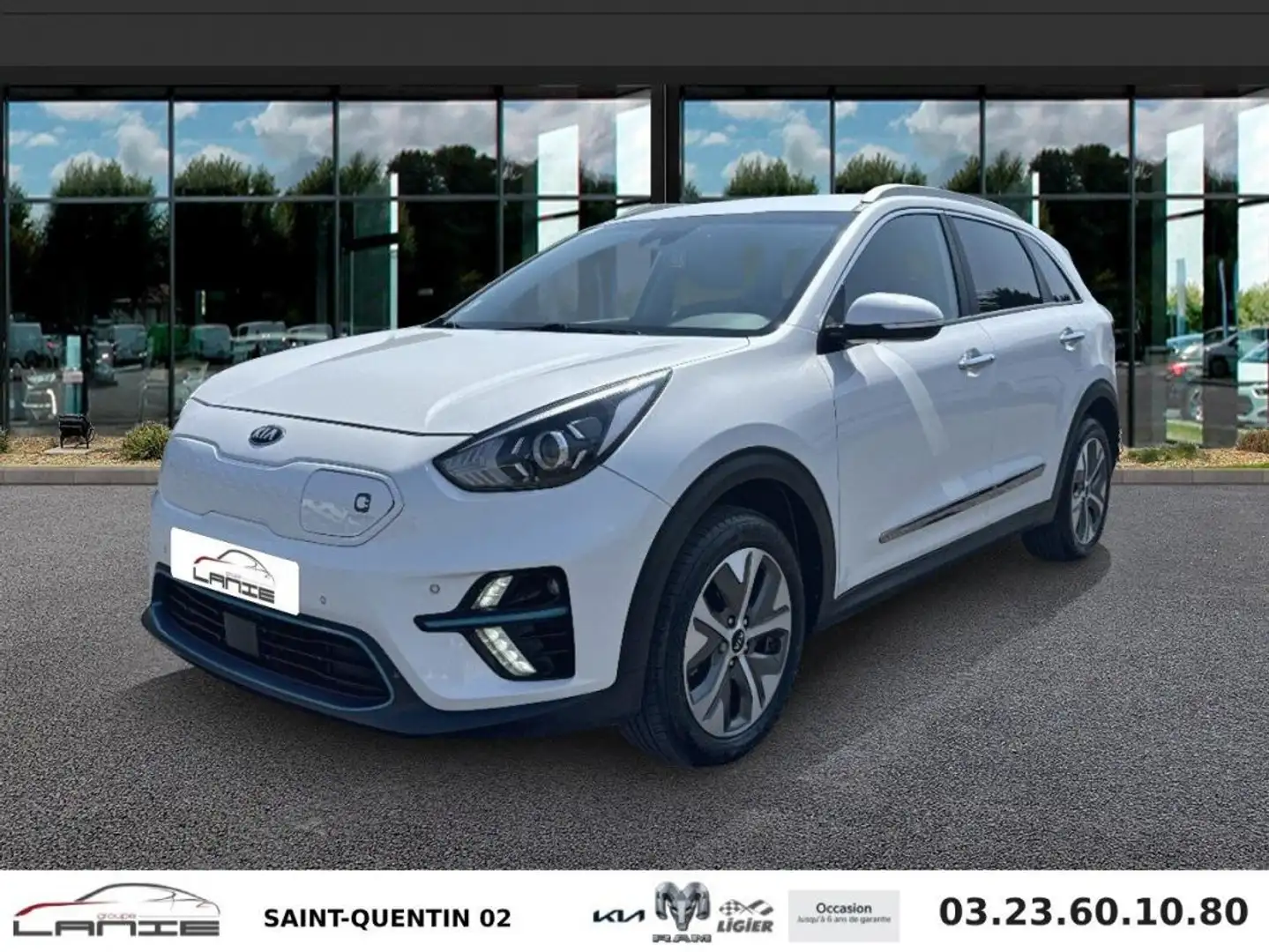 Kia e-Niro Electrique 204 ch Active Blanc - 1