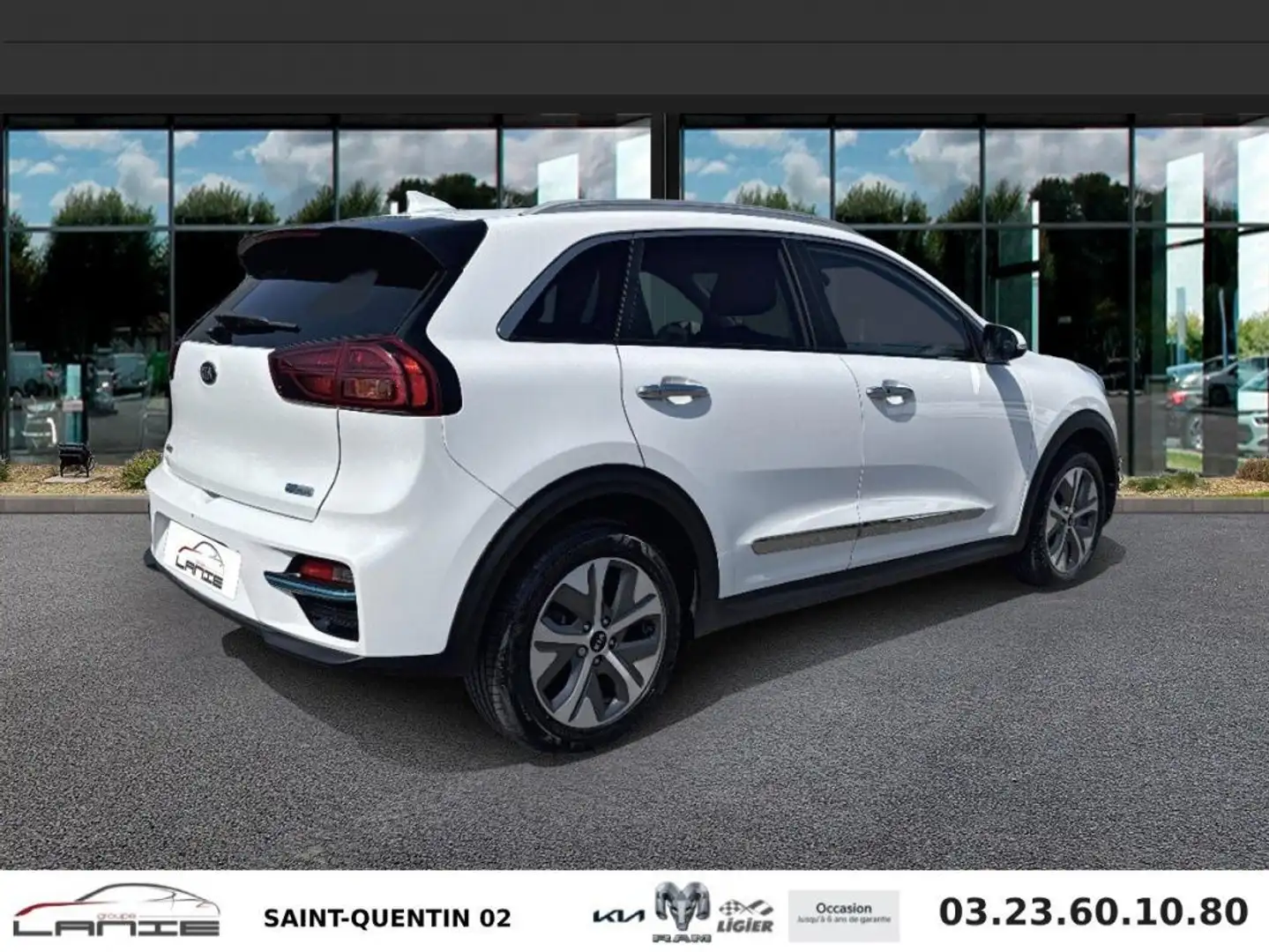 Kia e-Niro Electrique 204 ch Active Blanc - 2