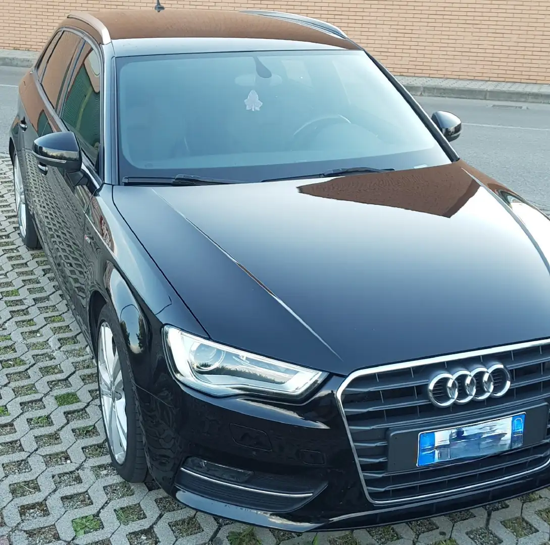 Audi A3 2.0 tdi sportback s line Nero - 2