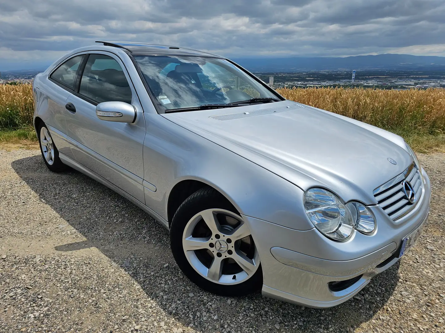 Mercedes-Benz C 220 C Coupé Sport 220 CDI A Gümüş rengi - 1