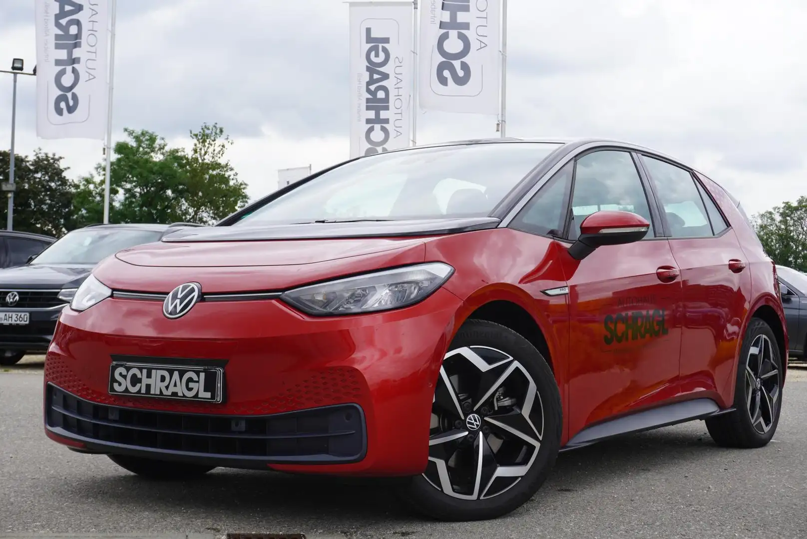 Volkswagen ID.3 Pro Performance+NAVI+AHK+ACC+KAMERA+SILVER Roşu - 1