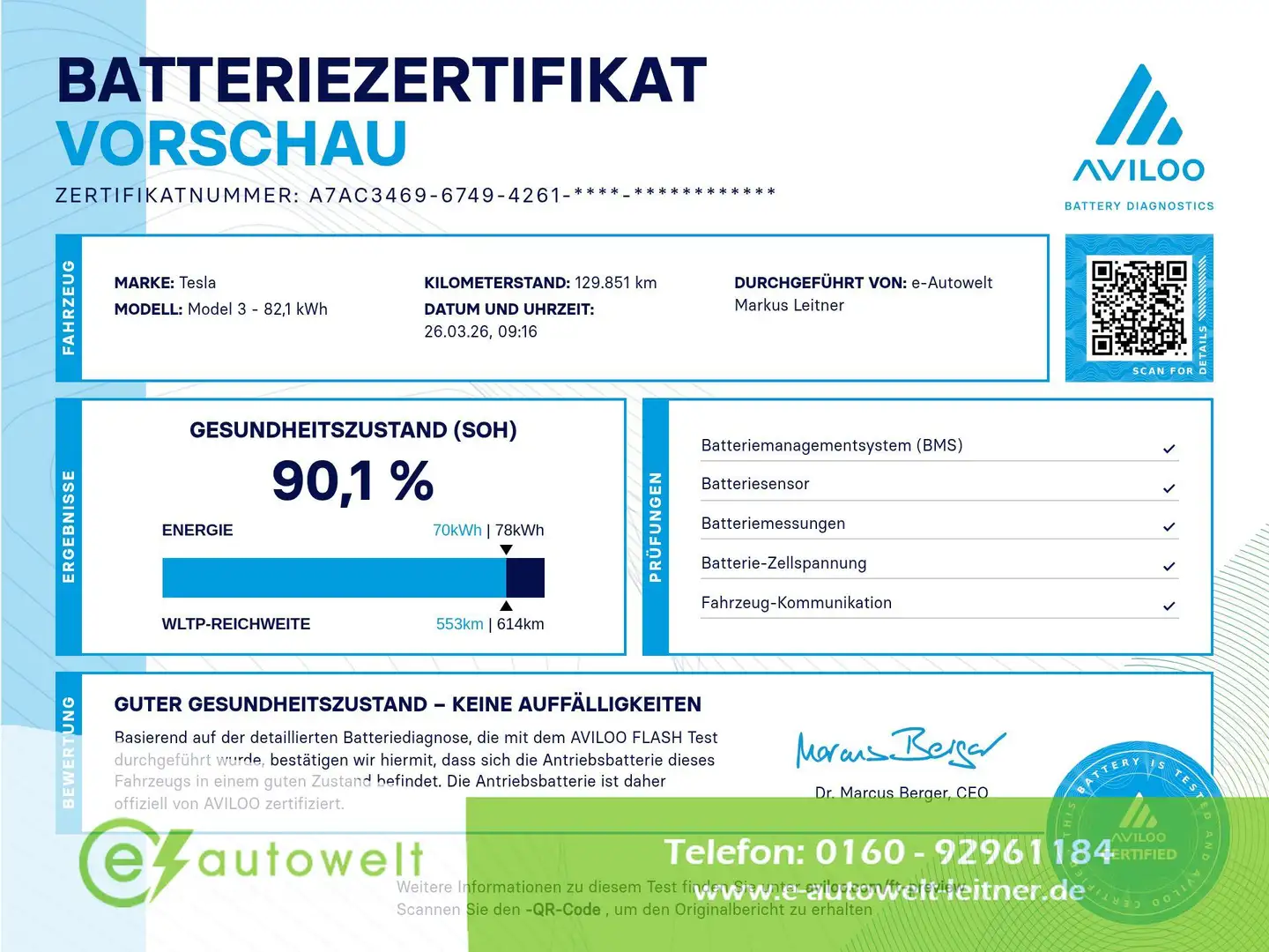 Tesla Model 3 82 kWh Long Range Dual Motor AHK Matrix 1. Hd. Rojo - 1
