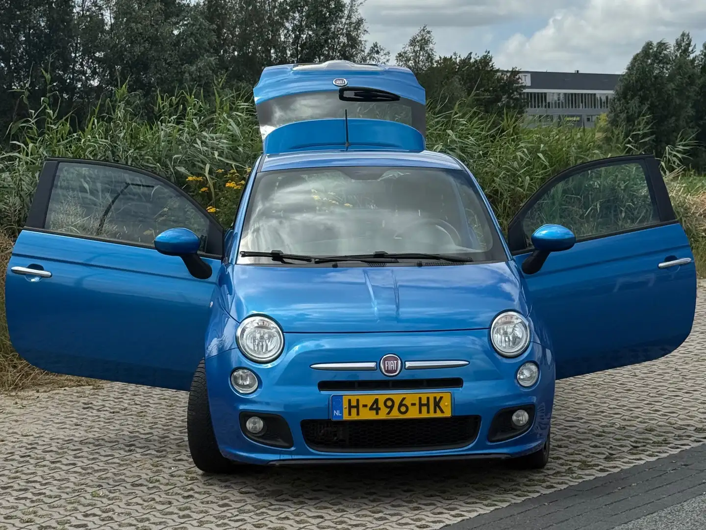 Fiat 500 500 0.9 TwinAir Turbo Blauw - 1