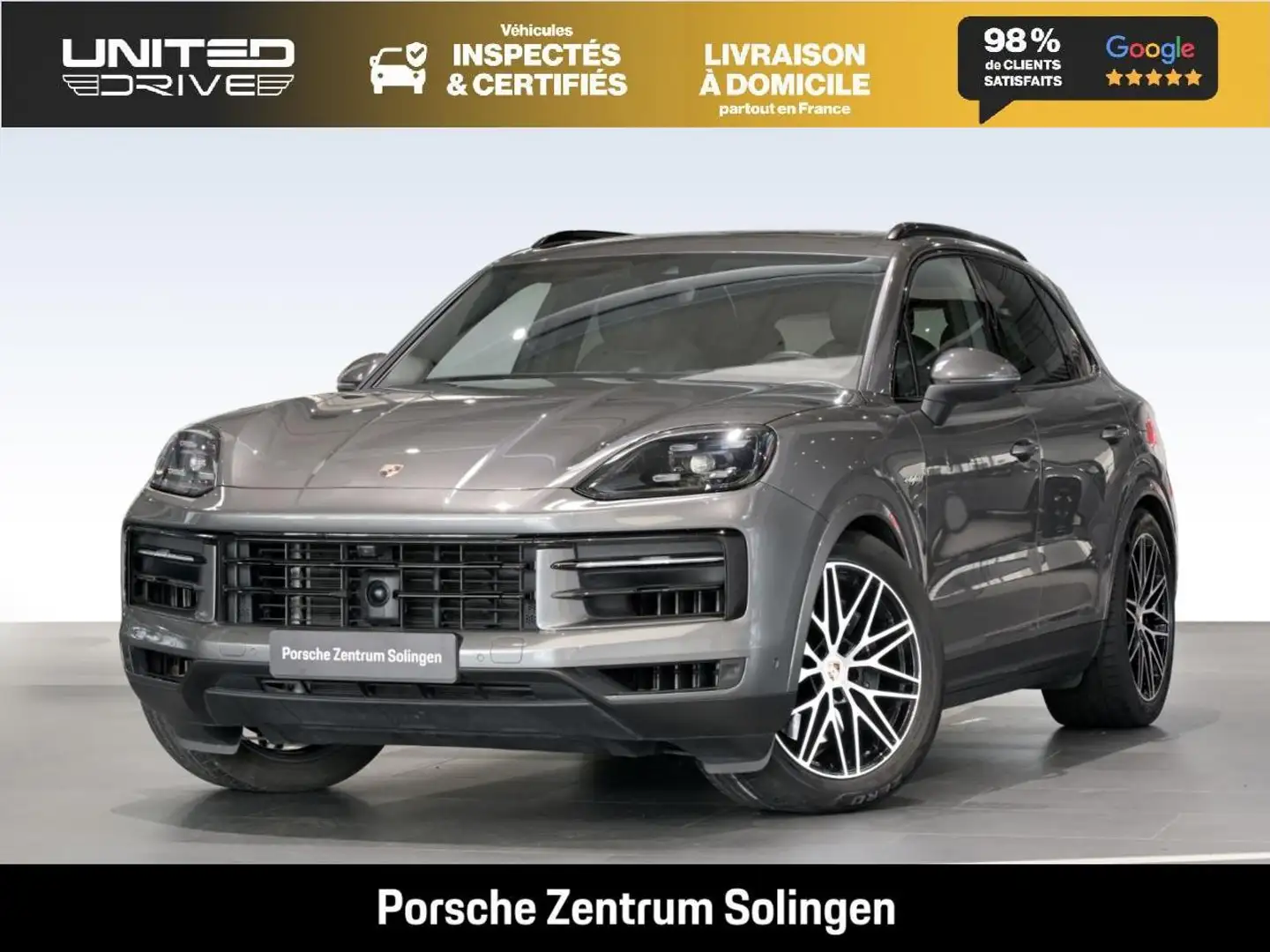 Porsche Cayenne Cayenne 3.0i V6 - 304 - BVA Tiptronic S 2017 E-Hybrid PHASE 2 Gris - 1