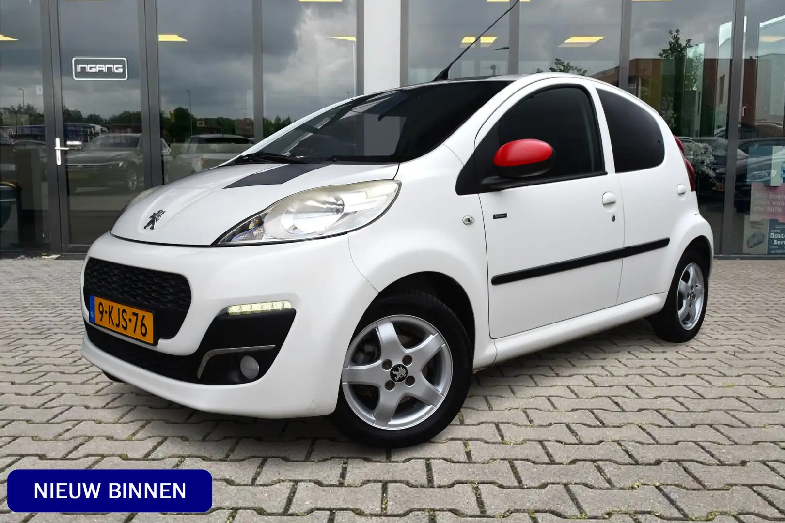 Peugeot 107 1.0 Sportium | Dealer Onderhouden | Airco | Elek. Wit - 1