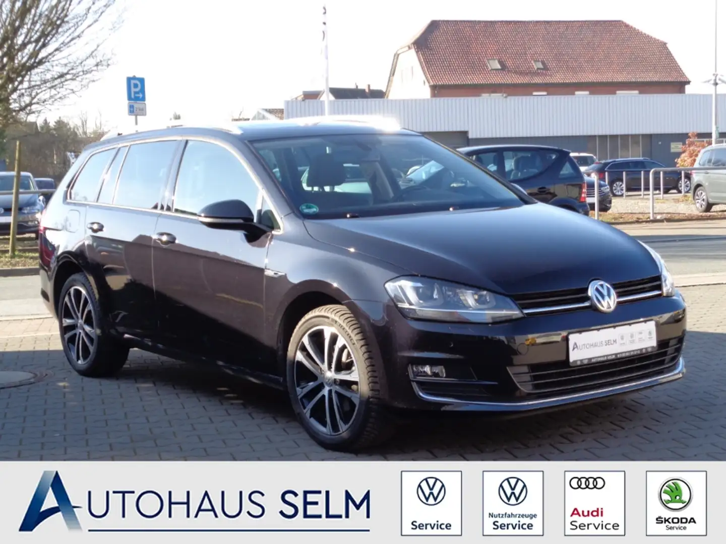 Volkswagen Golf BMT VII 1.4 TSI Lounge PANO AHK BI-XENON STHZ Noir - 1