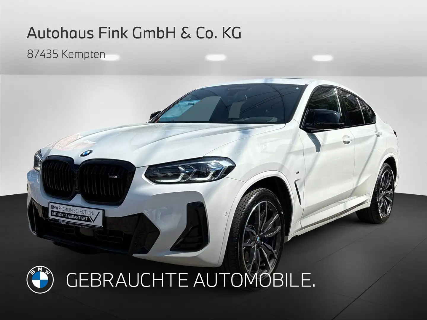 BMW X4 M 40i (ab 2021) Head-Up HK HiFi DAB LED WLAN Blanc - 1
