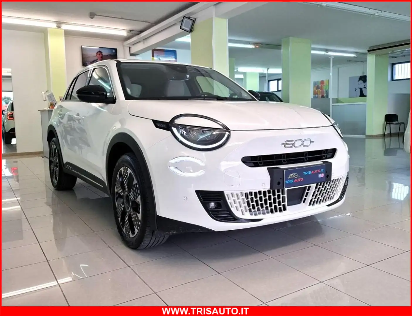 Fiat 600 1.2 T-GEN3 MHEV DCT La Prima NEOPATENTATI (FULL LE Blanc - 1