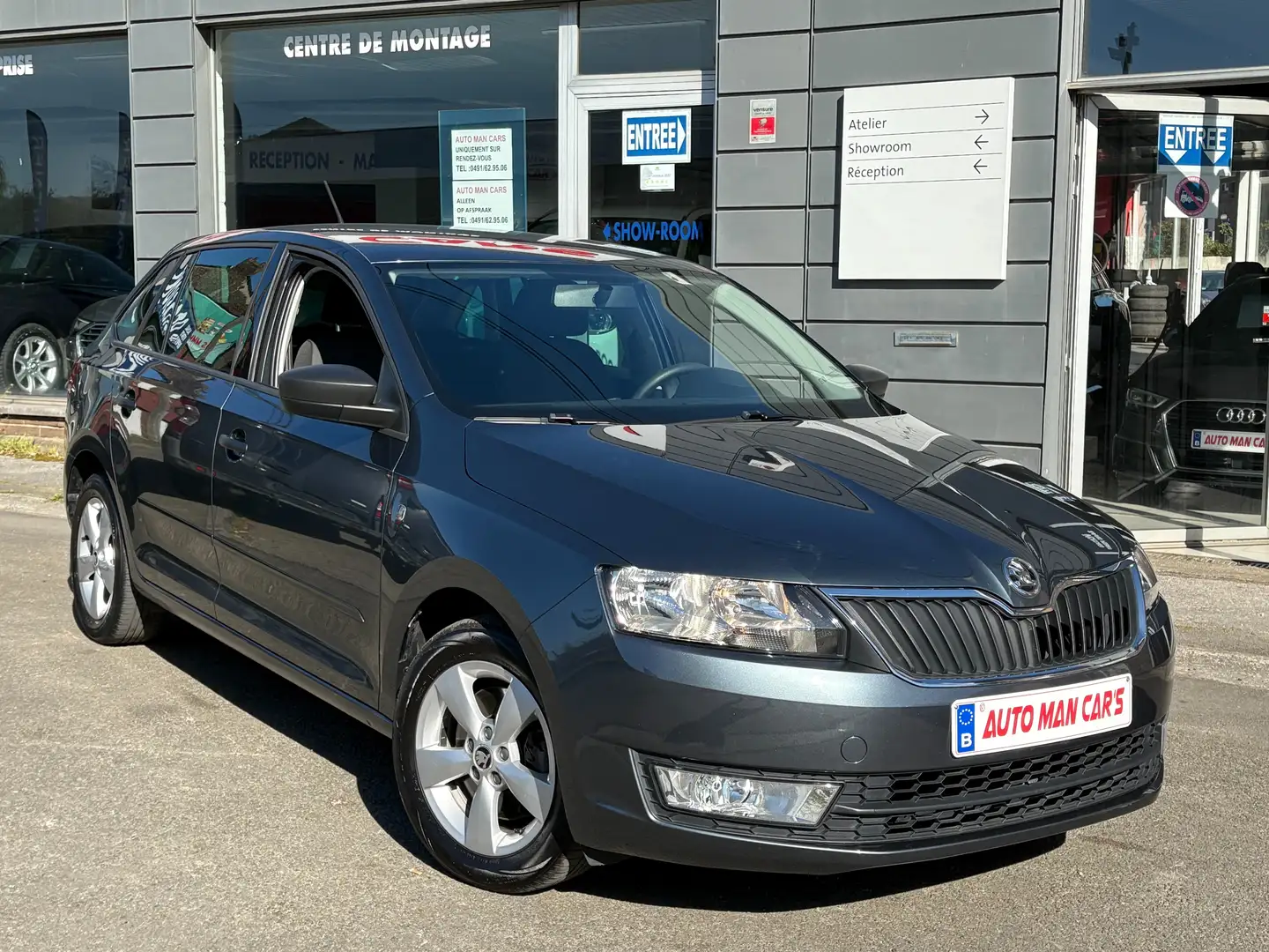Skoda Rapid/Spaceback Rapid 1.2 TSI - 1er MAIN - 105CV - GARANTIE Gris - 1