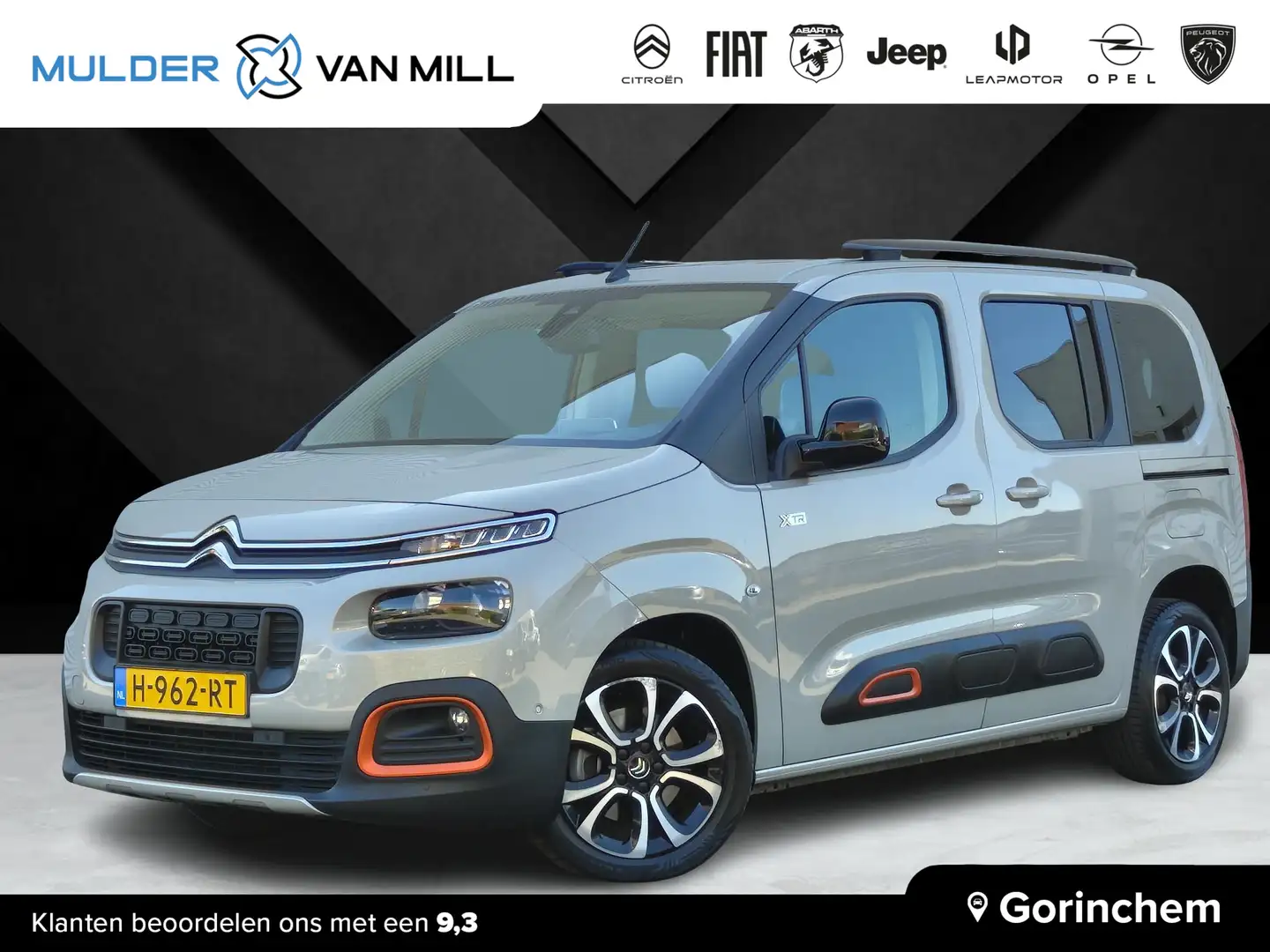 Citroen Berlingo MPV Multispace XTR Shine 1.2 Turbo 130pk EAT8 | PA Gris - 1