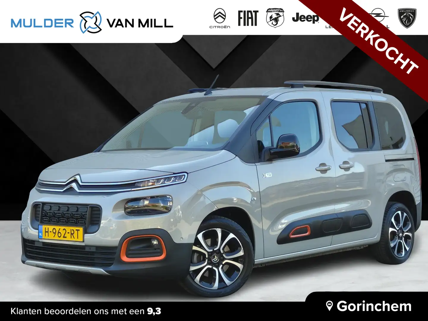 Citroen Berlingo MPV Multispace XTR Shine 1.2 Turbo 130pk EAT8 | PA Grigio - 1