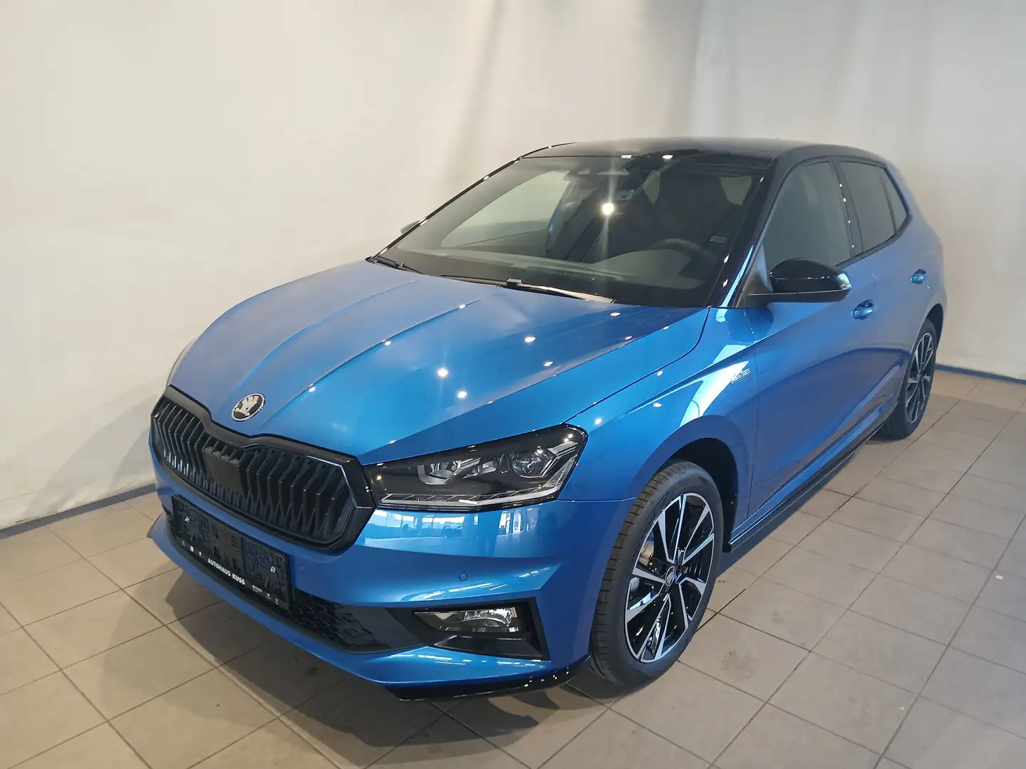 Skoda Fabia Monte Carlo TSI Blau - 1