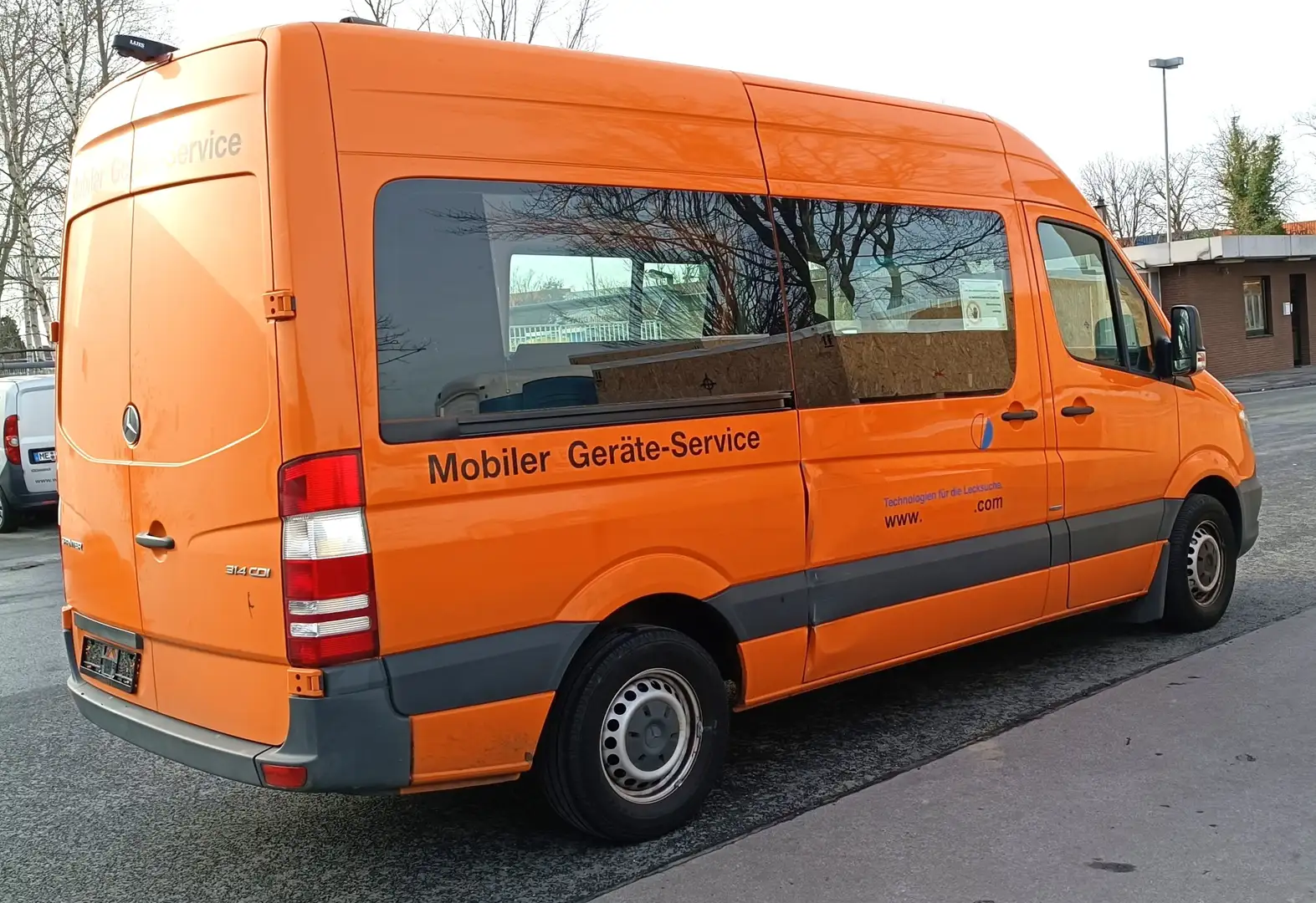 Mercedes-Benz Sprinter 314 CDI Kombi Scheiben  inkl. MwSt. Orange - 2