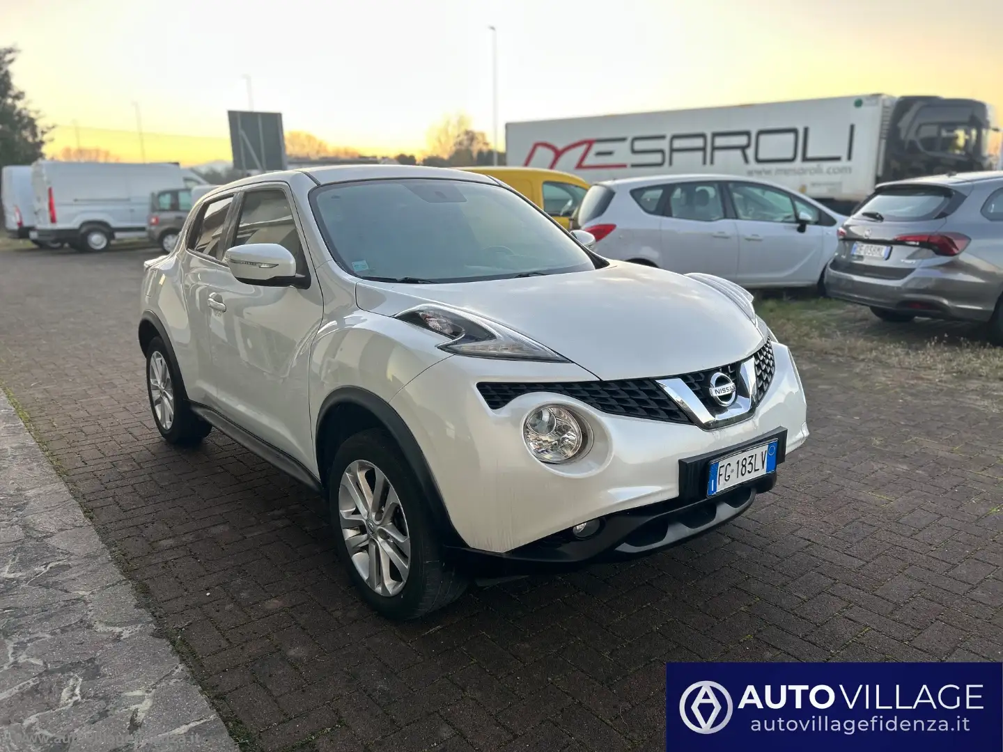 Nissan Juke 1.6 GPL Eco Acenta Blanc - 1