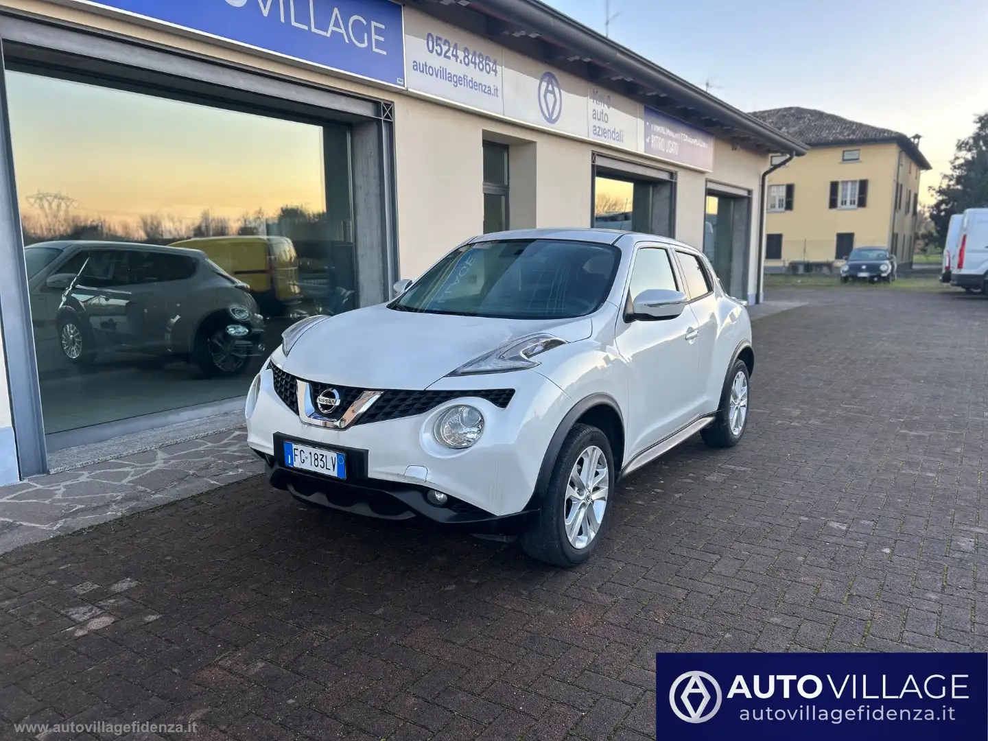 Nissan Juke 1.6 GPL Eco Acenta Blanc - 2