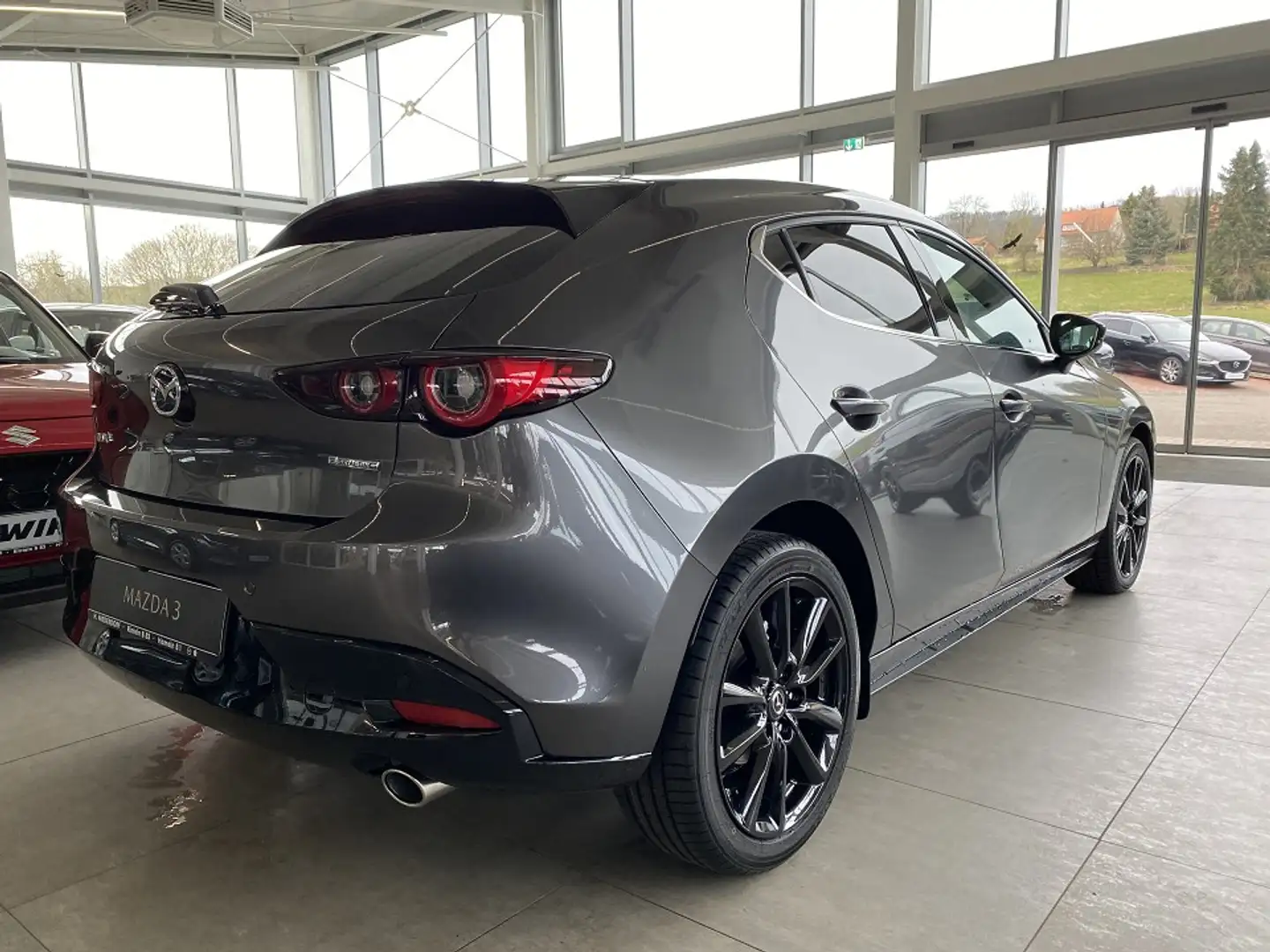 Mazda 3 2.5 Homura AUTOMATIK LogIn, Qi, SHZ, PDC, Kamera, Grau - 2