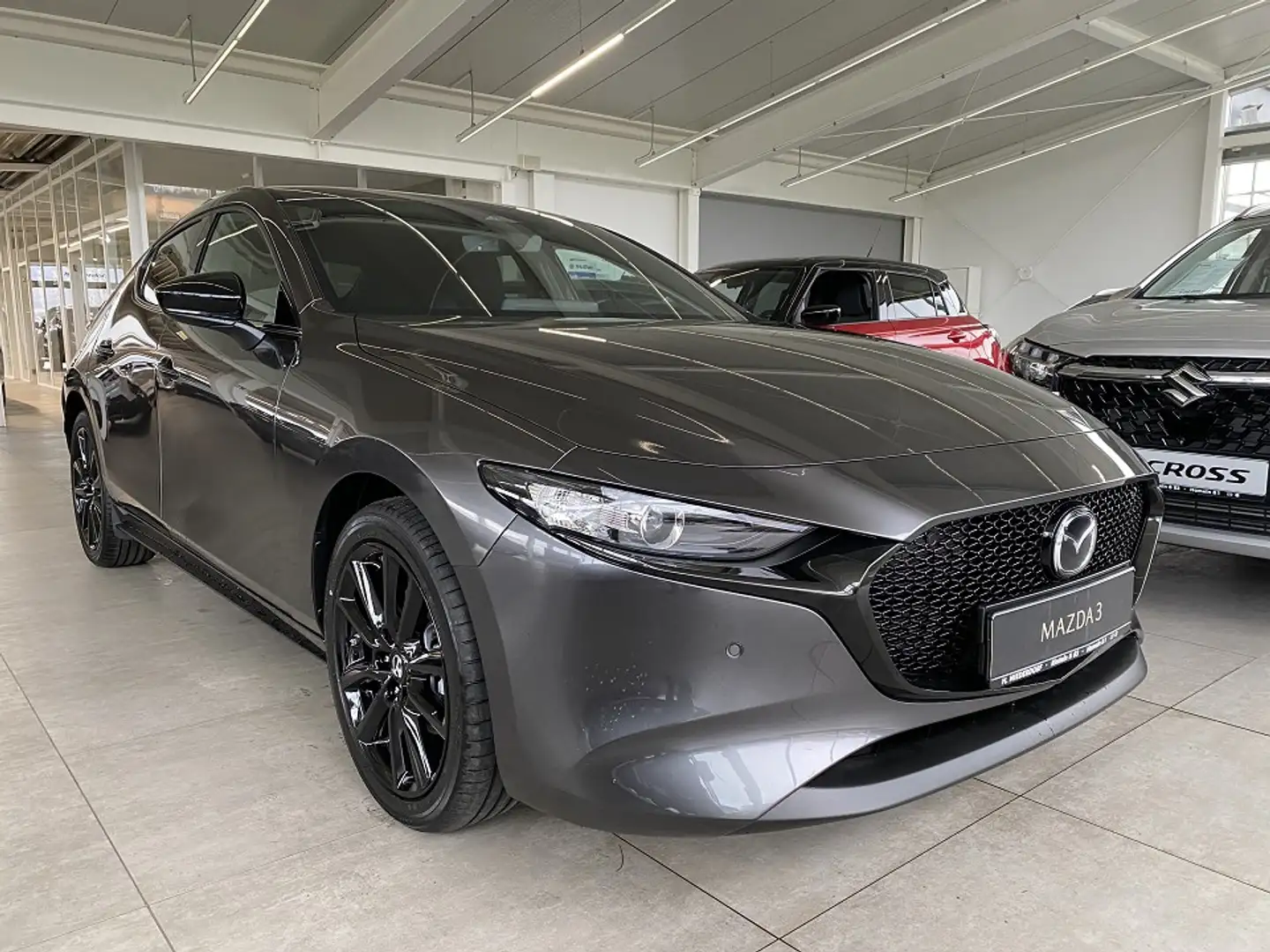 Mazda 3 2.5 Homura AUTOMATIK LogIn, Qi, SHZ, PDC, Kamera, Grau - 1