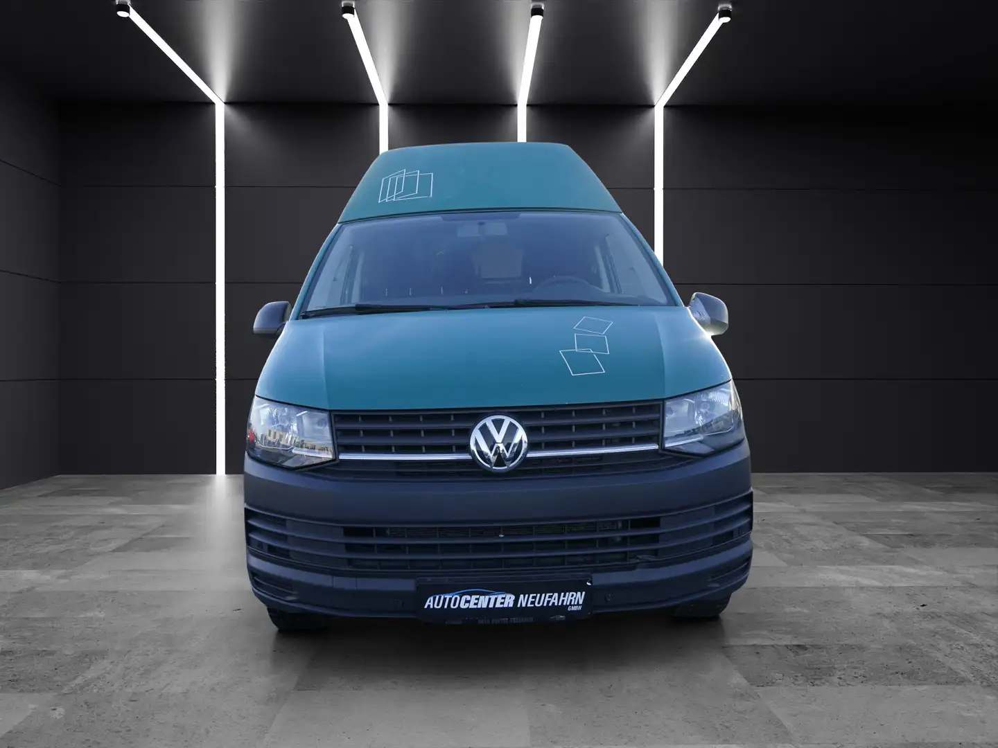 Volkswagen Transporter Kasten EcoProfi lang HÖHE 2480+KLIMA Verde - 2