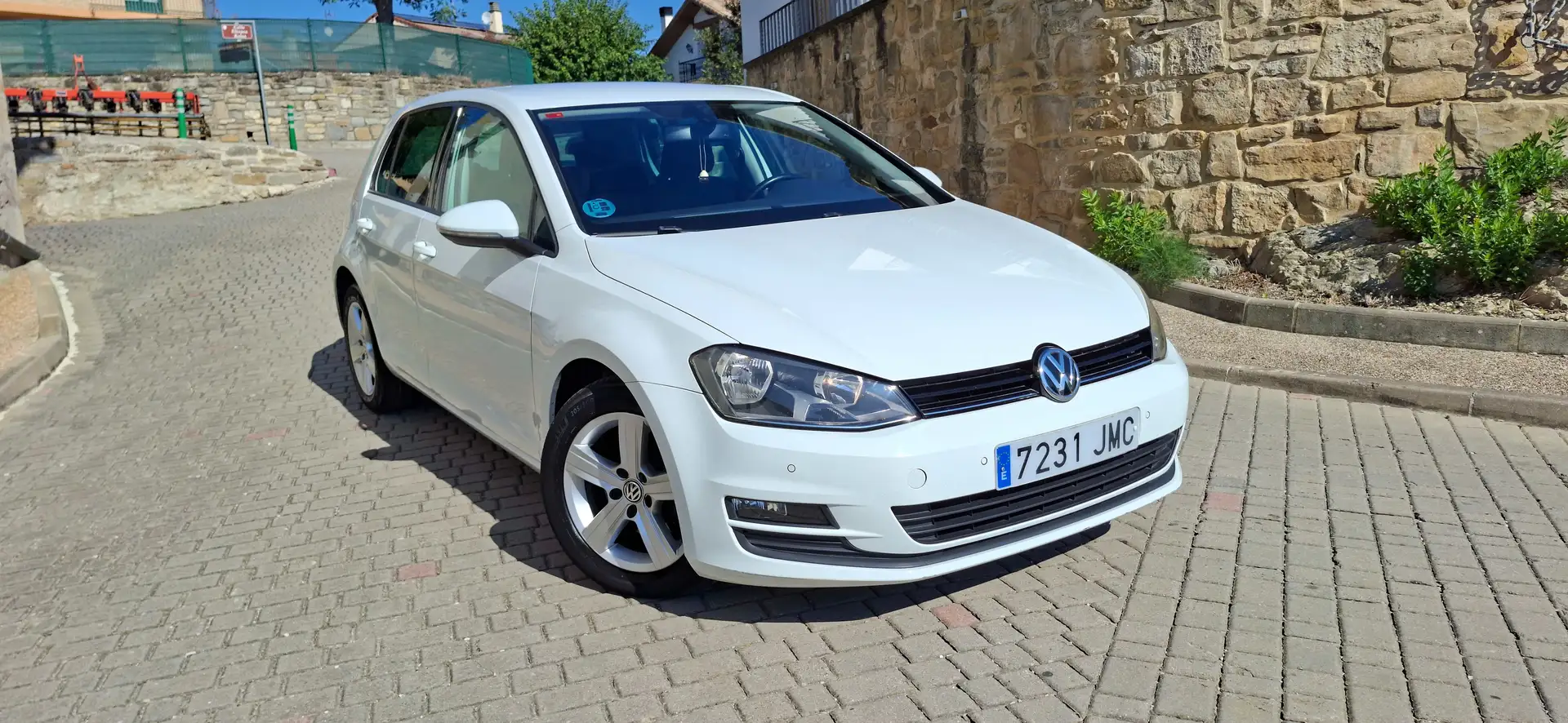 Volkswagen Golf 1.6TDI CR BMT Advance 110 Blanco - 2