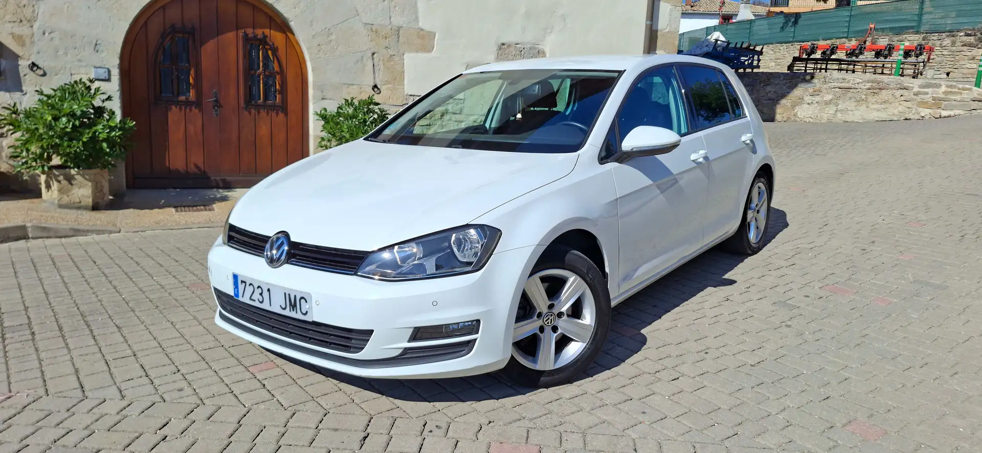 Volkswagen Golf 1.6TDI CR BMT Advance 110 Blanco - 1