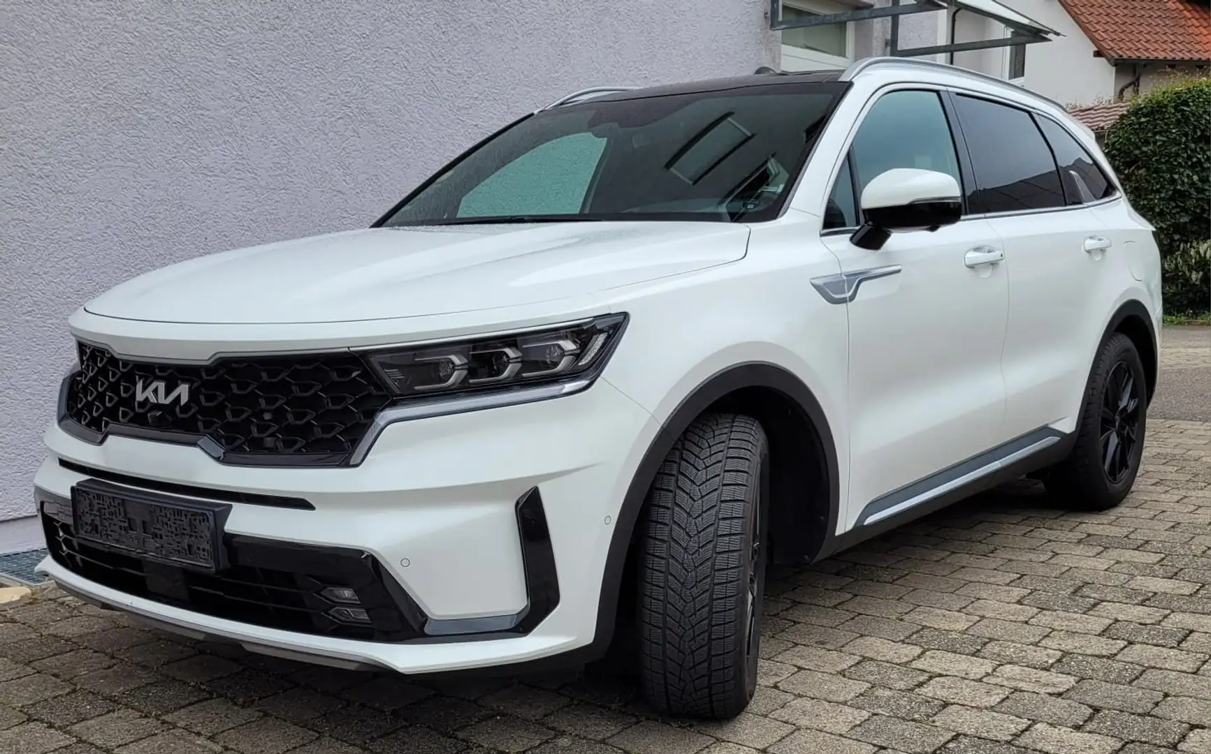 Kia Sorento Platinum Standheizung AHK Panoramadach Allrad Bianco - 2