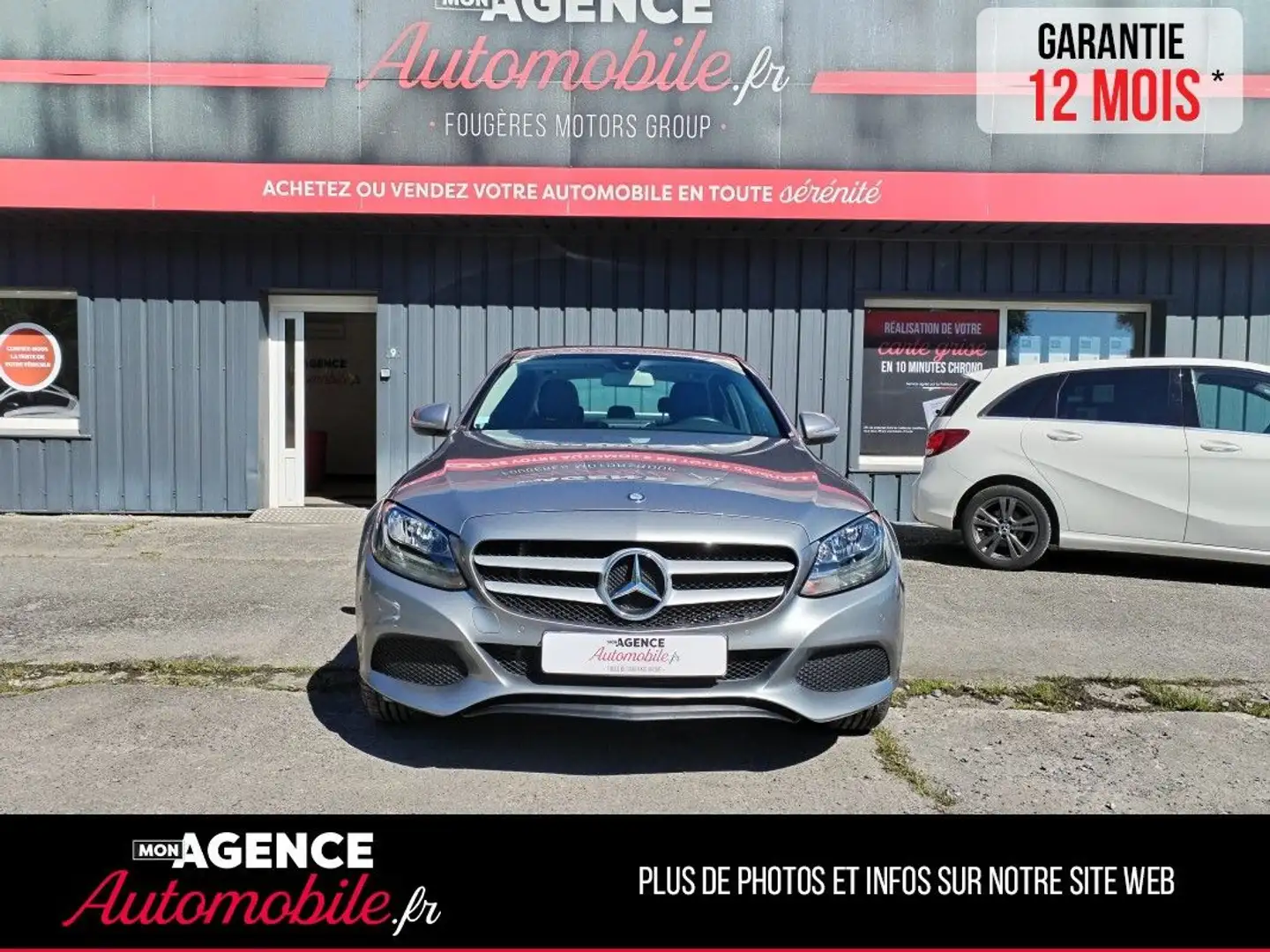 Mercedes-Benz C 180 IV 180 BUSINESS 7G-TRONIC Gris - 2