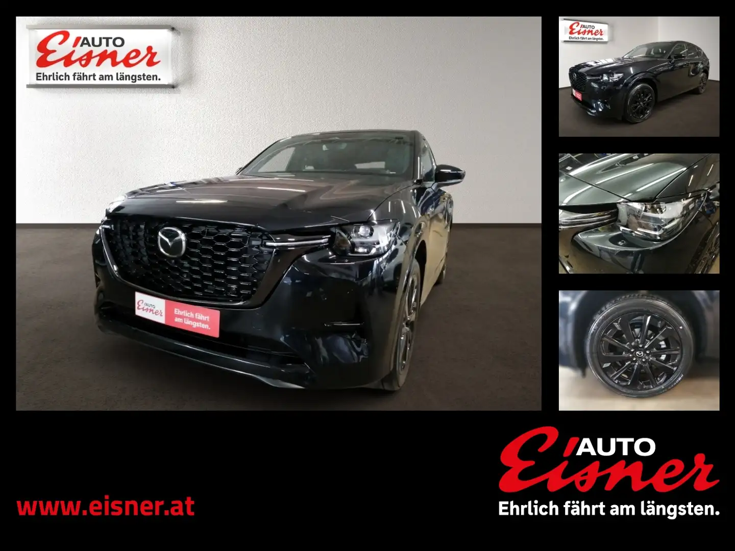 Mazda CX-60 D254 AWD HOMURA PLUS Sitzheizung, Sitzkühlung Schwarz - 1