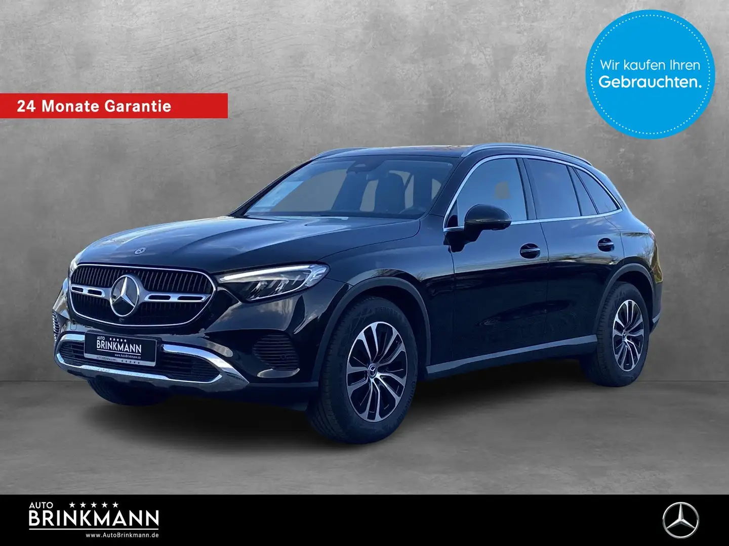 Mercedes-Benz GLC 220 GLC 220 d 4M AHK/360°KAM/ADVANCED+/MEMORY/MBUX Schwarz - 1