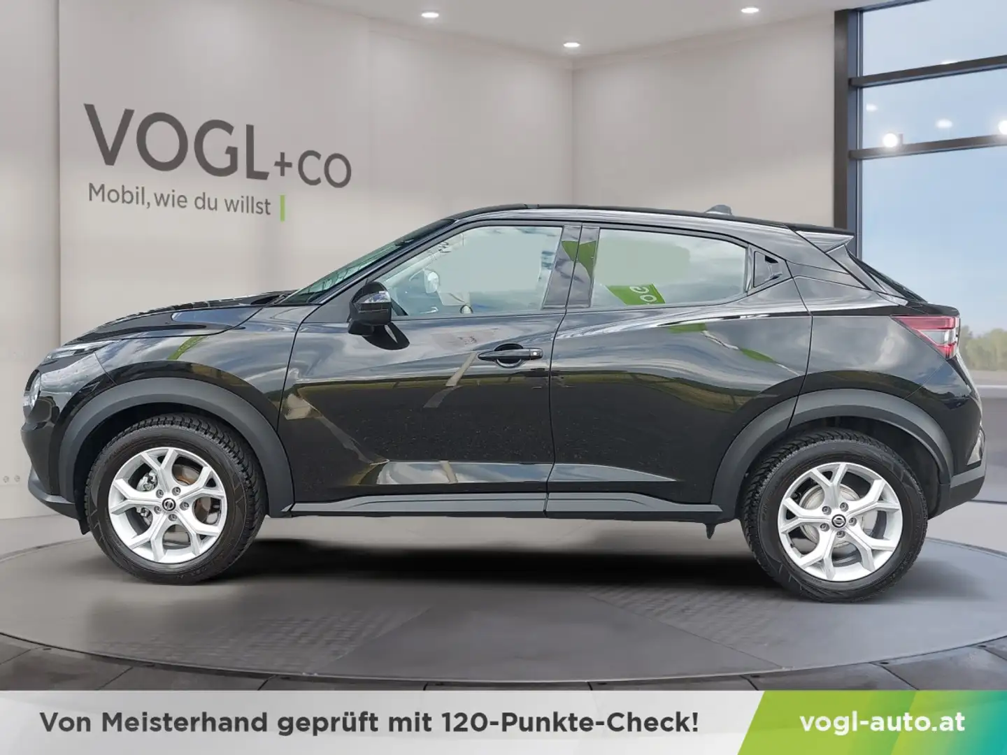 Nissan Juke 1.0 DIG-T Acenta DCT Aut. Schwarz - 2