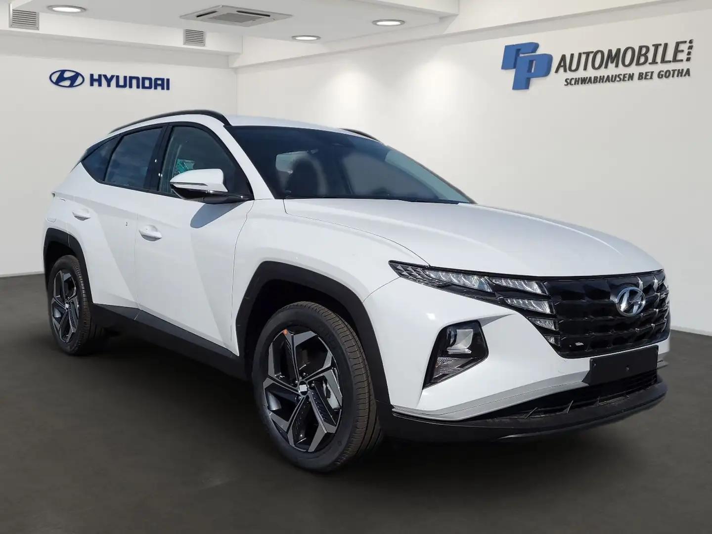 Hyundai TUCSON 1.6 T-GDi PHEV 6-AT 4WD Funkt.-, Navipake Blanc - 2