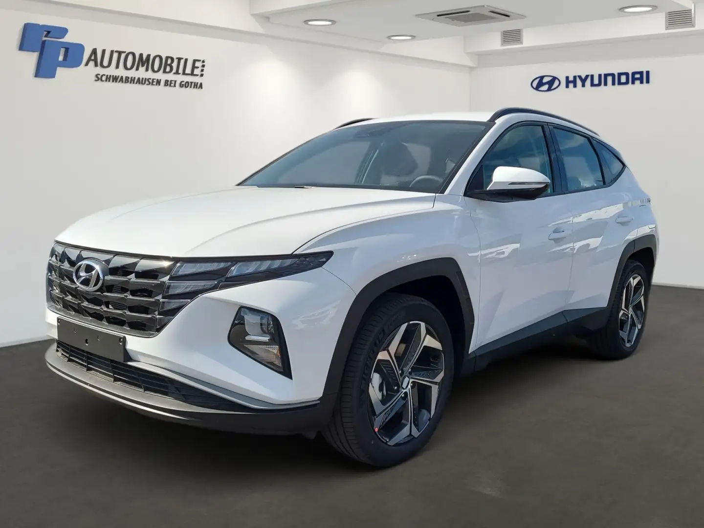 Hyundai TUCSON 1.6 T-GDi PHEV 6-AT 4WD Funkt.-, Navipake Blanc - 1