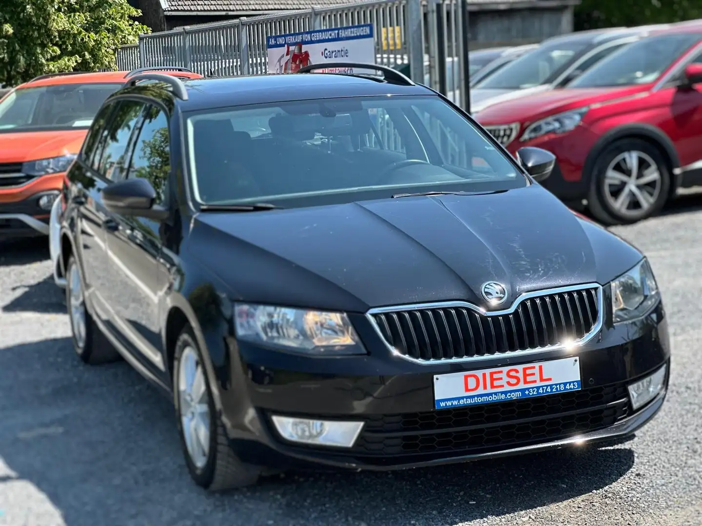 Skoda Octavia SW 1.6 CR TDi *EURO6*GPS*PANO*ETC** Noir - 2