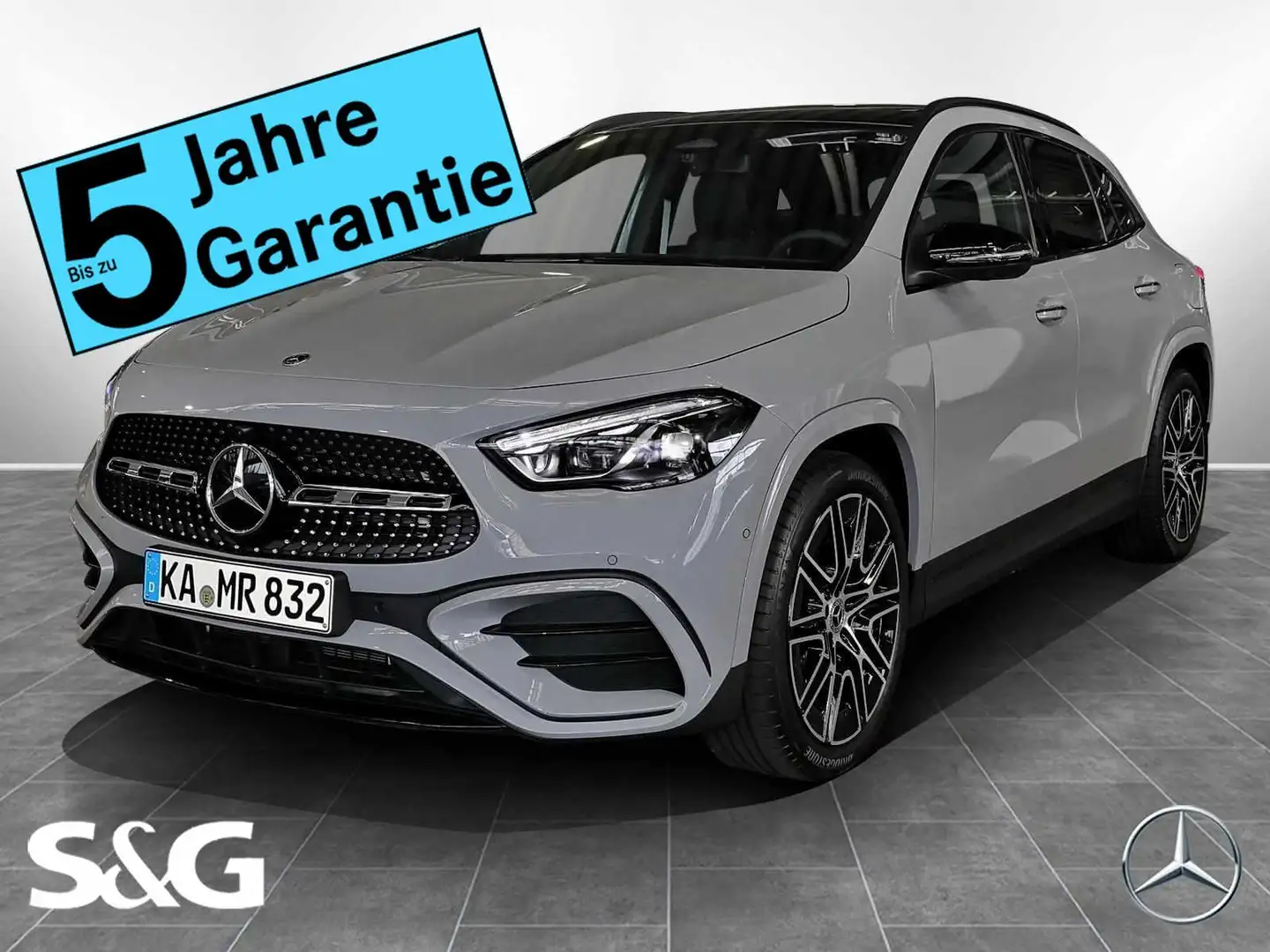 Mercedes-Benz GLA 200 AMG MBUX+360°+M-LED+Pano+AHK+Night+DAB+ Grau - 1