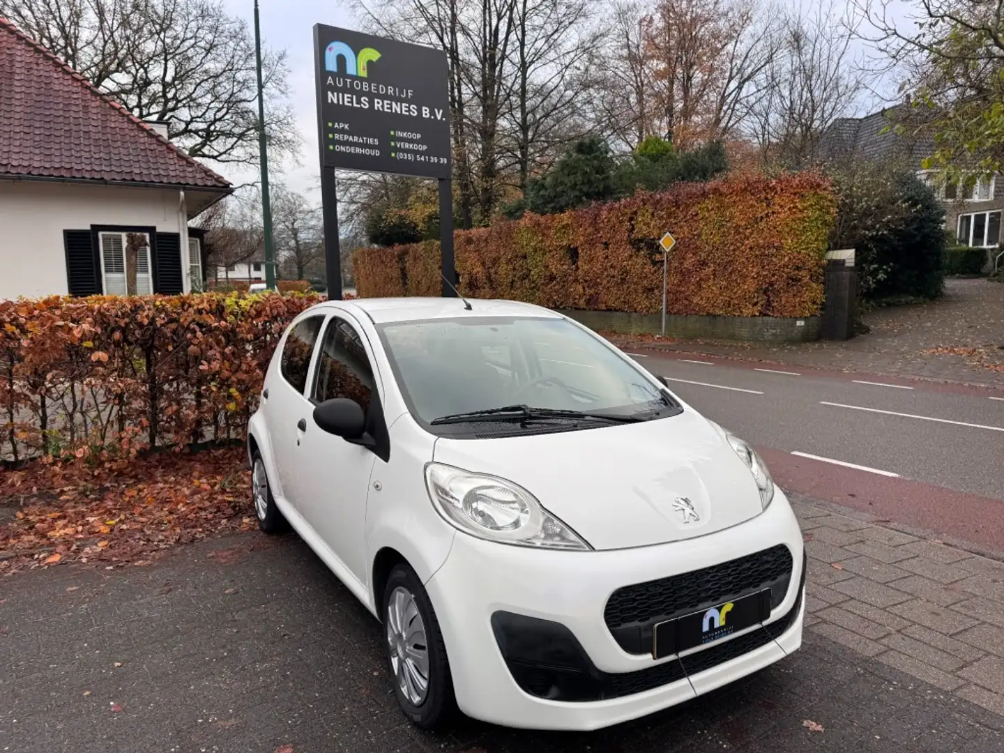Peugeot 107 Airco/NAP/1ste eig/5dr/APK/Beurt/Garantie Weiß - 1