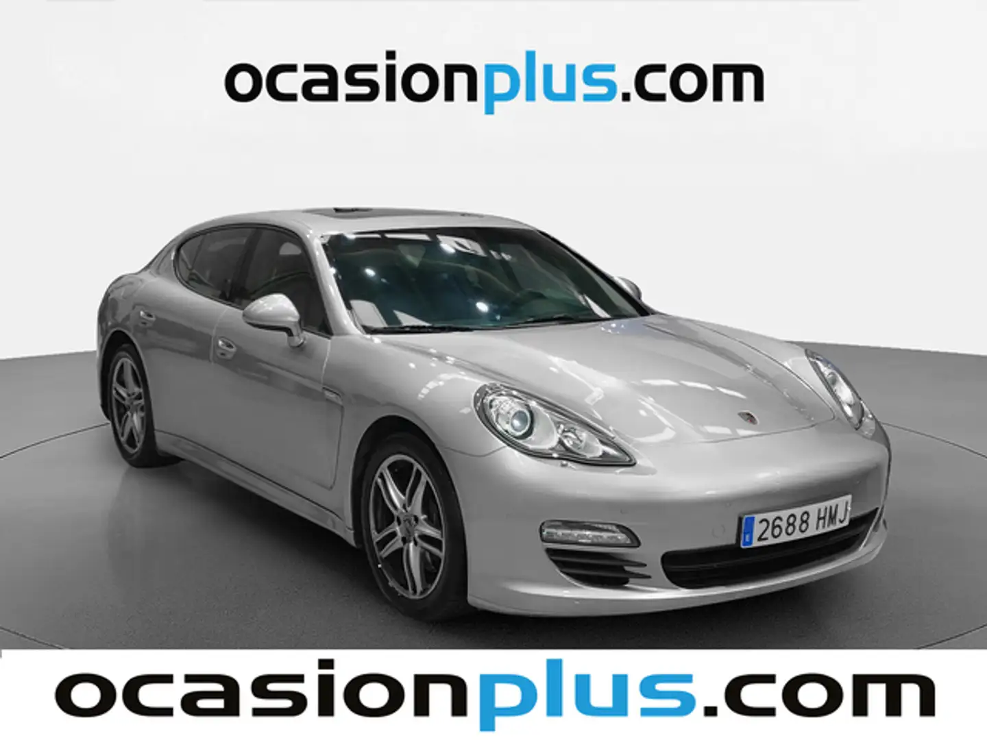 Porsche Panamera Diesel Aut. Plateado - 2