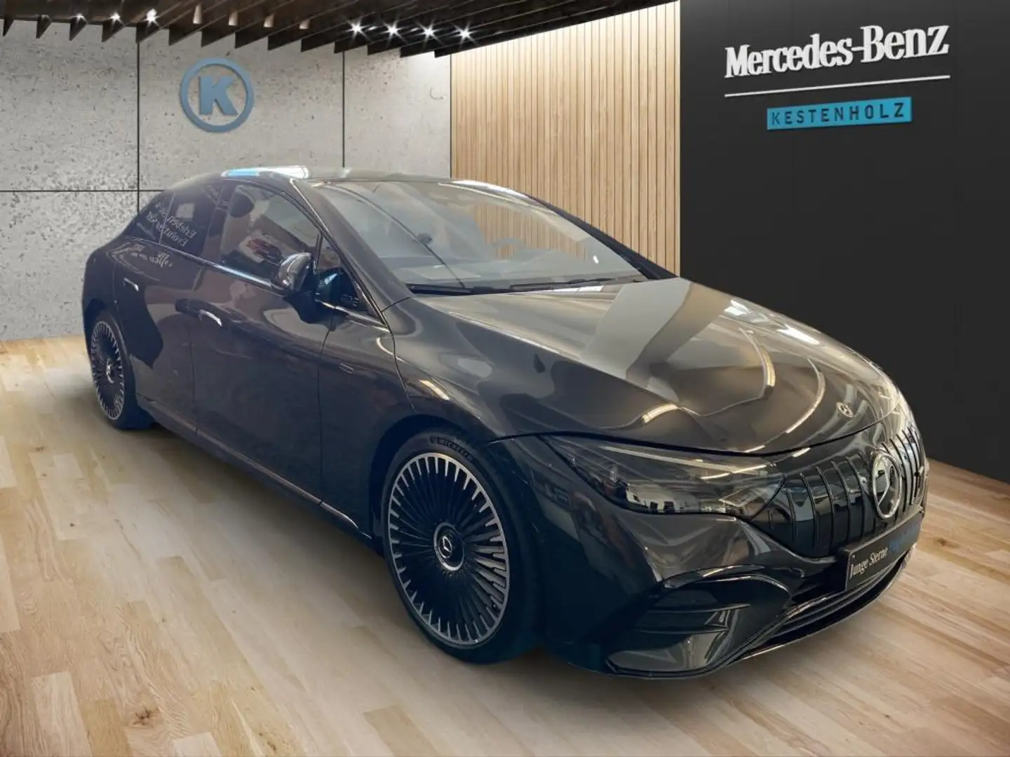 Mercedes-Benz EQE 43 4 M *AMG**PANO*HYPERSCREEN*AIRMAT* Szary - 2