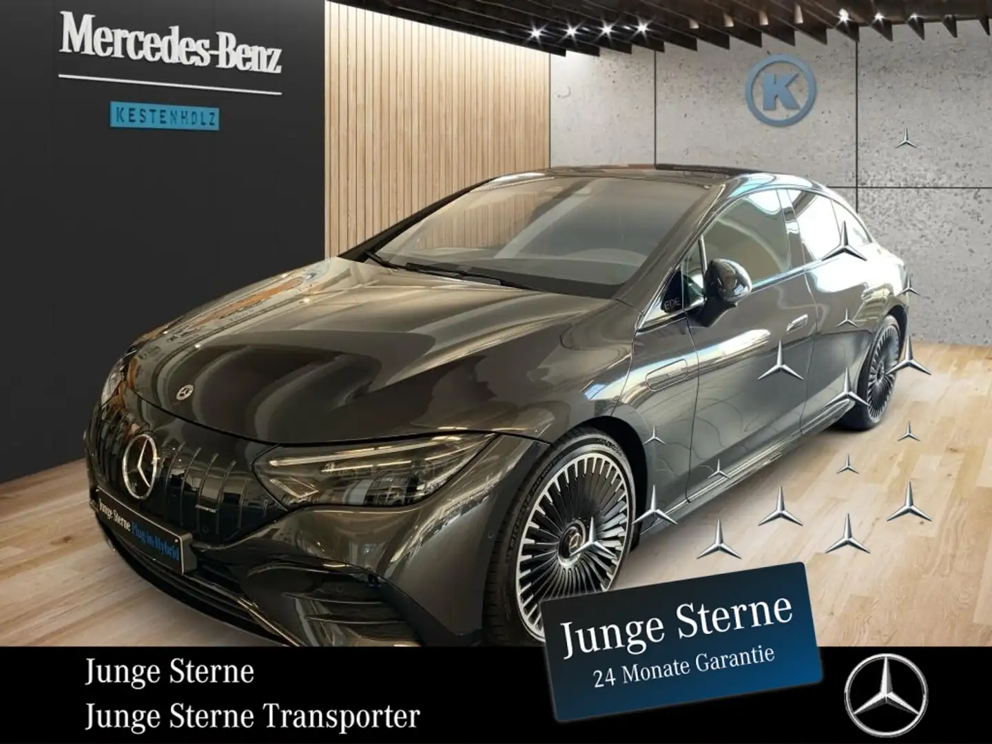 Mercedes-Benz EQE 43 4 M *AMG**PANO*HYPERSCREEN*AIRMAT* Szary - 1