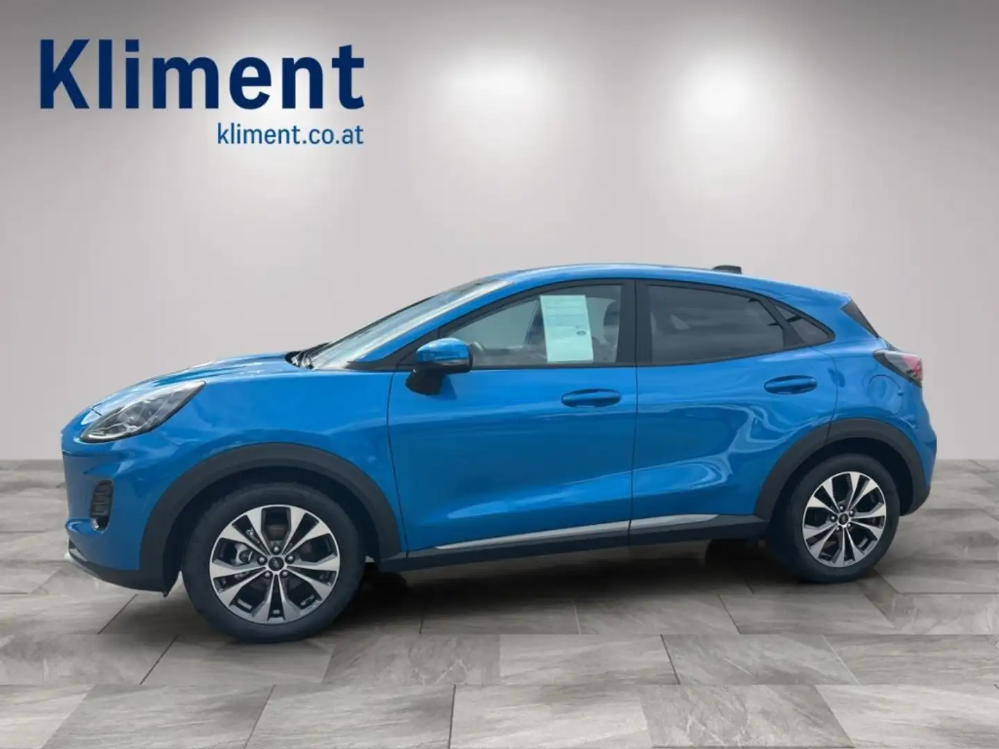 Ford Puma 1,0 EcoBoost Hybrid Titanium Blau - 2
