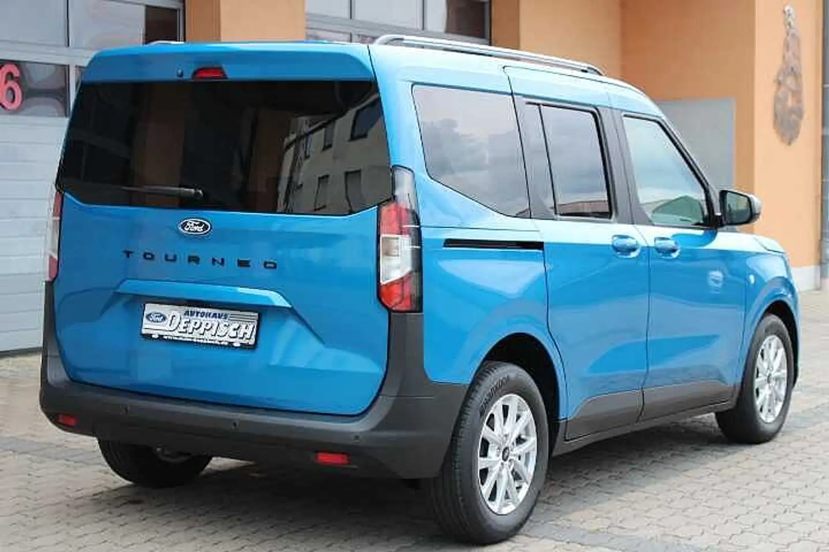 Ford Tourneo Courier TITANIUM Automatik SYNC4 Bleu - 2