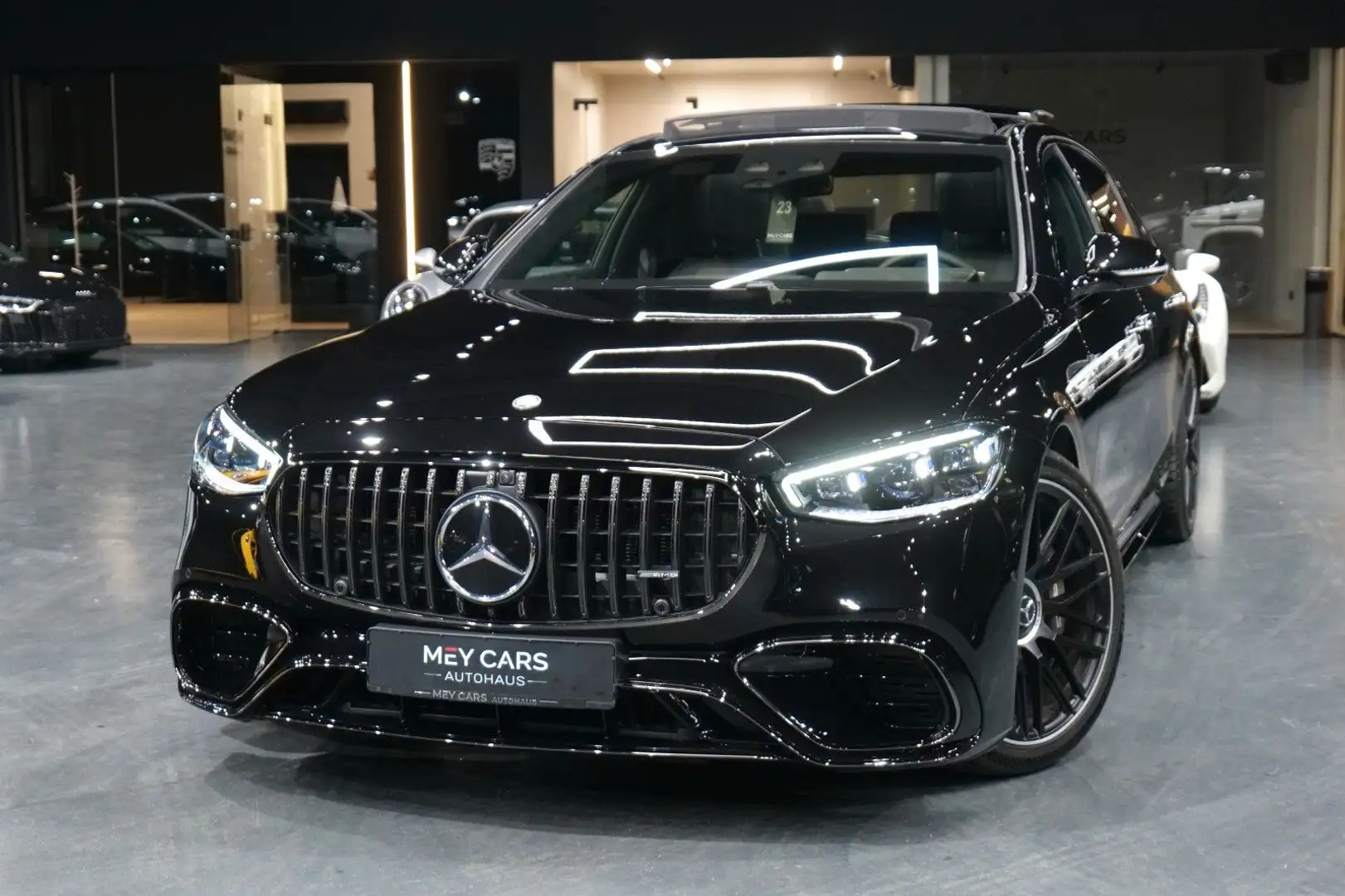 Mercedes-Benz S 63 AMG e 4Matic+ L *360°*Carbon*1.Hand*MwSt* Noir - 1